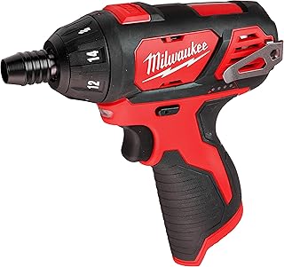 Milwaukee M12 12V Cordless 1/4" Hex Screwdriver – Tool Only (2401-20)