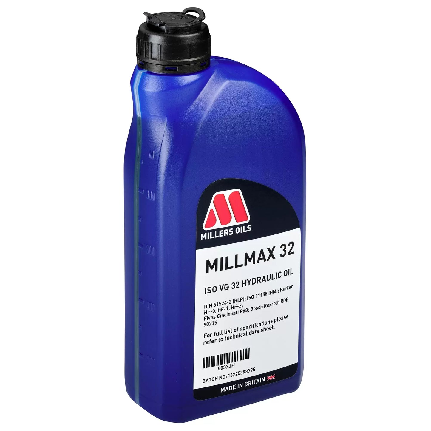 Draper Tools - 14480 - Millers Oils Millmax 32 Hydraulic Oil, 1L