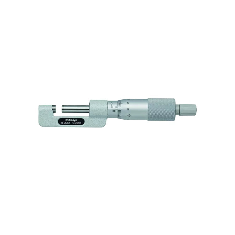 Mitutoyo 147-301 Hub Micrometer 0–25mm – 0.01mm Resolution
