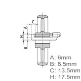 Mitutoyo 147-301 Hub Micrometer 0–25mm – 0.01mm Resolution