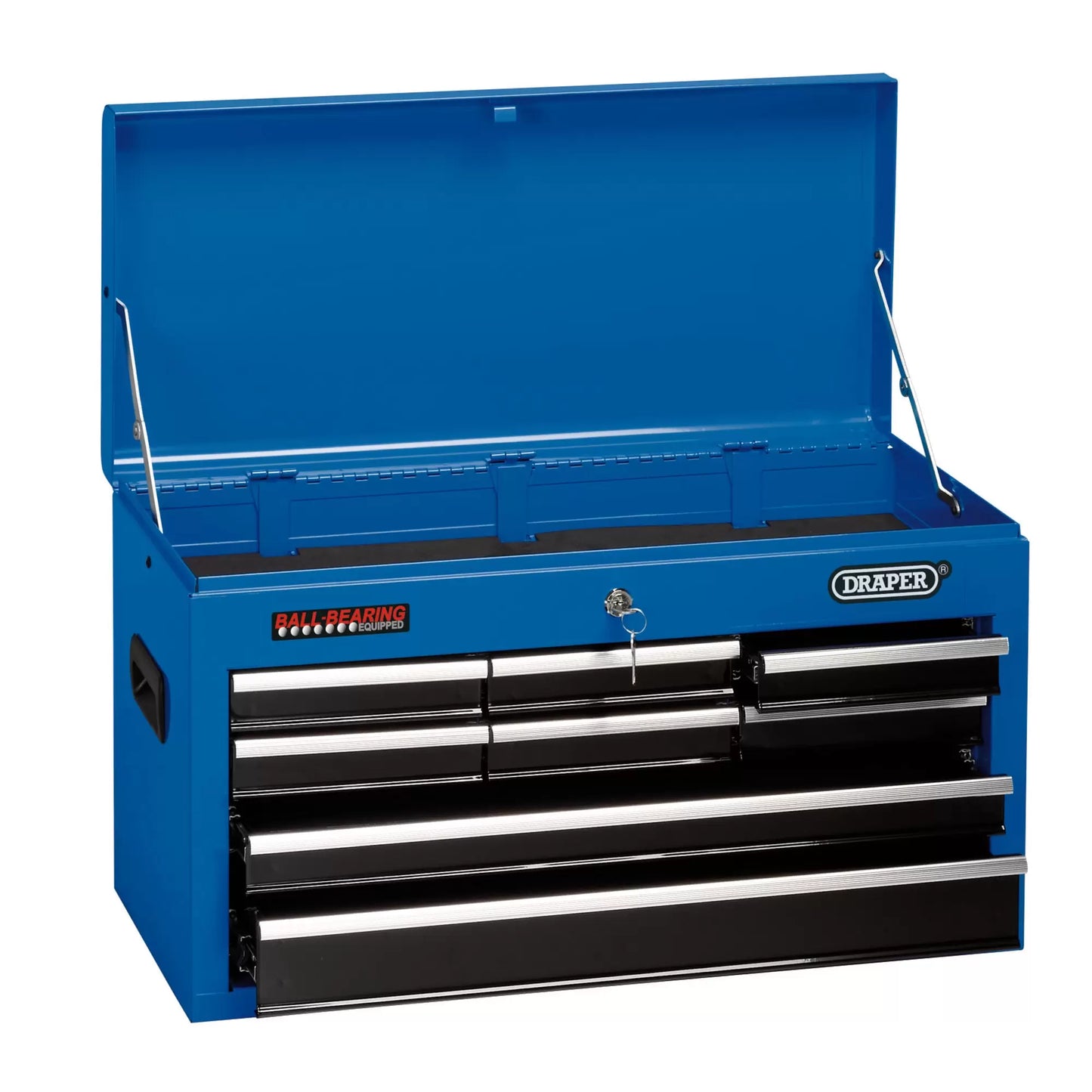 Draper Tools - 14898 - Tool Chest, 8 Drawer, 26", Blue