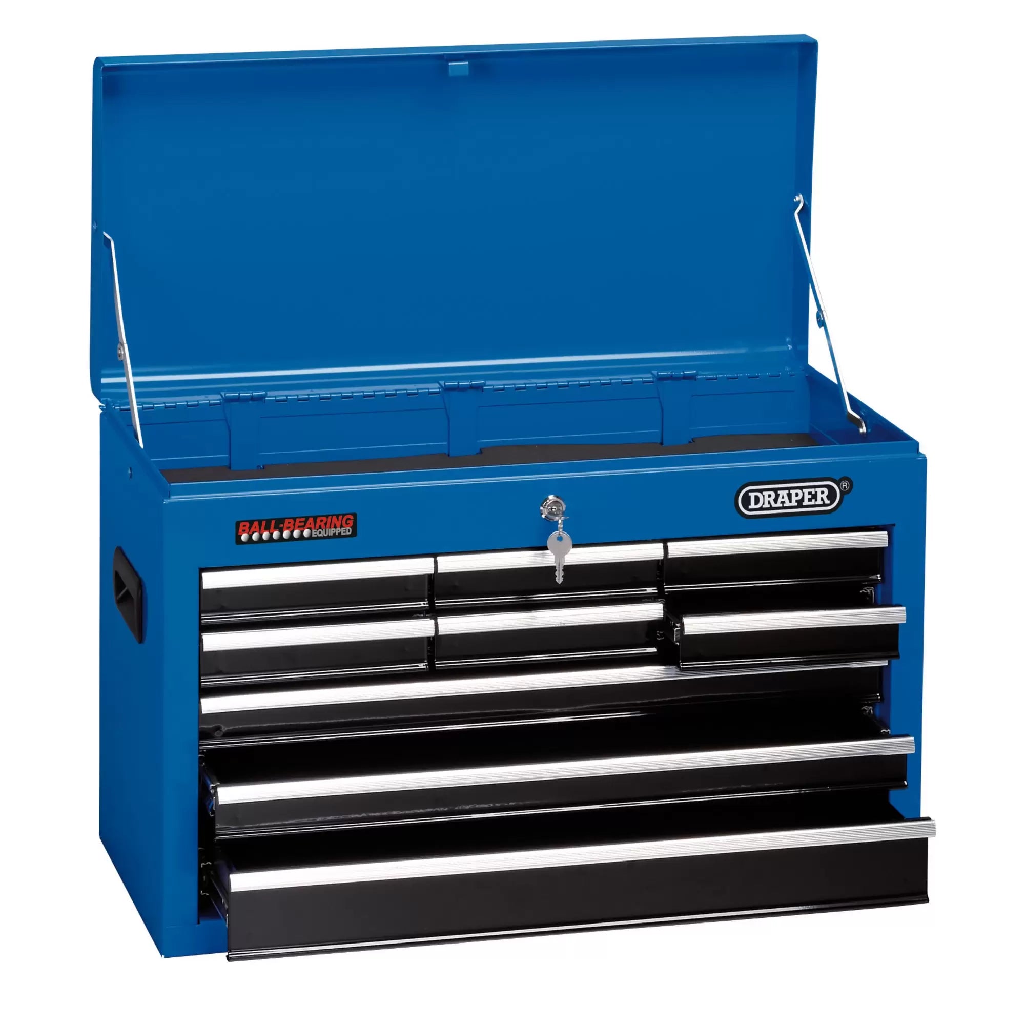 Draper Tools - 14910 - Tool Chest, 9 Drawer, 26", Blue