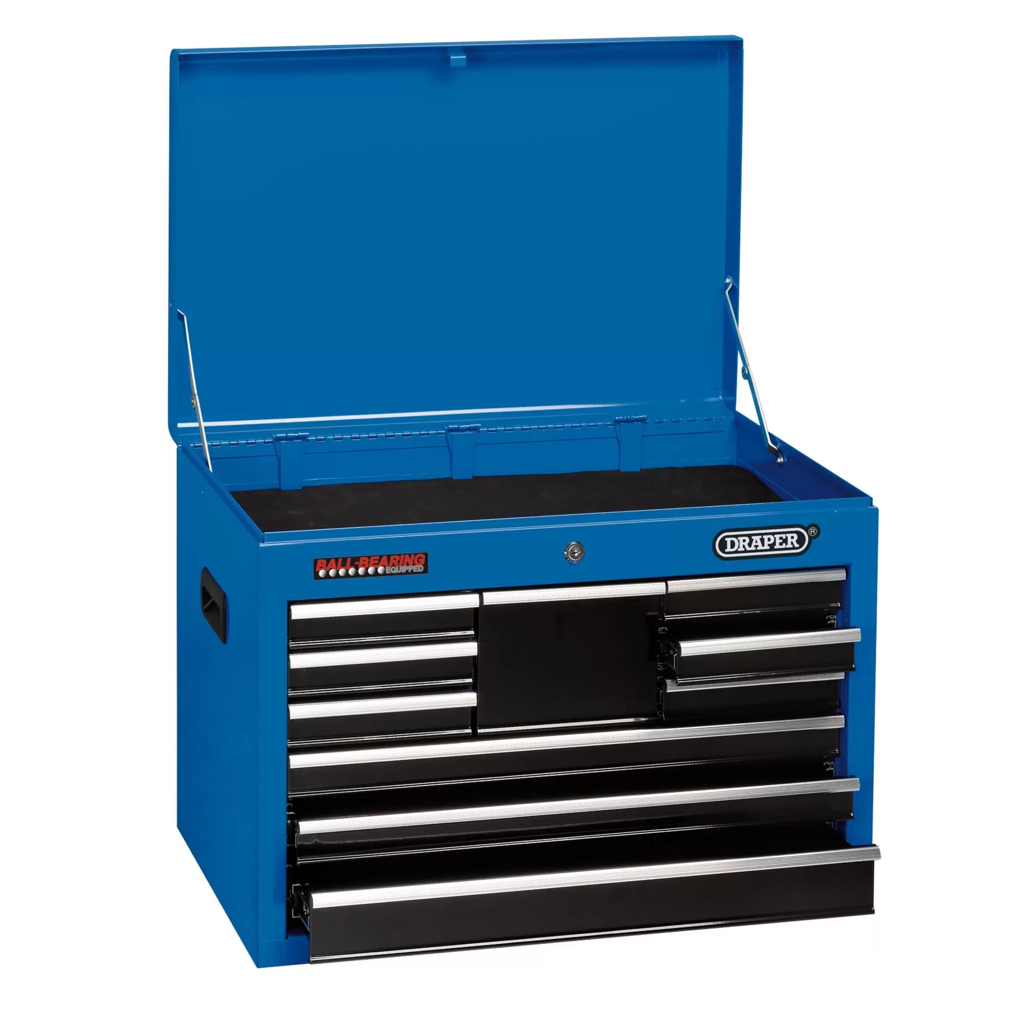 Draper Tools - 14937 - Tool Chest, 10 Drawer, 26", Blue