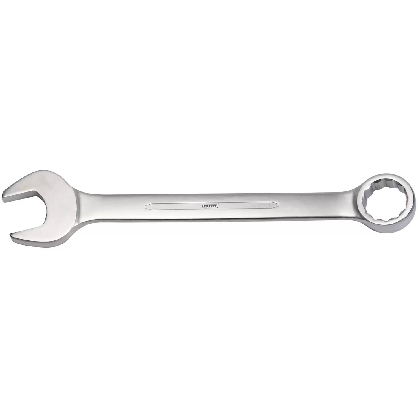 Draper Tools - 14966 - Heavy Duty Long Pattern Metric Combination Spanner, 100mm