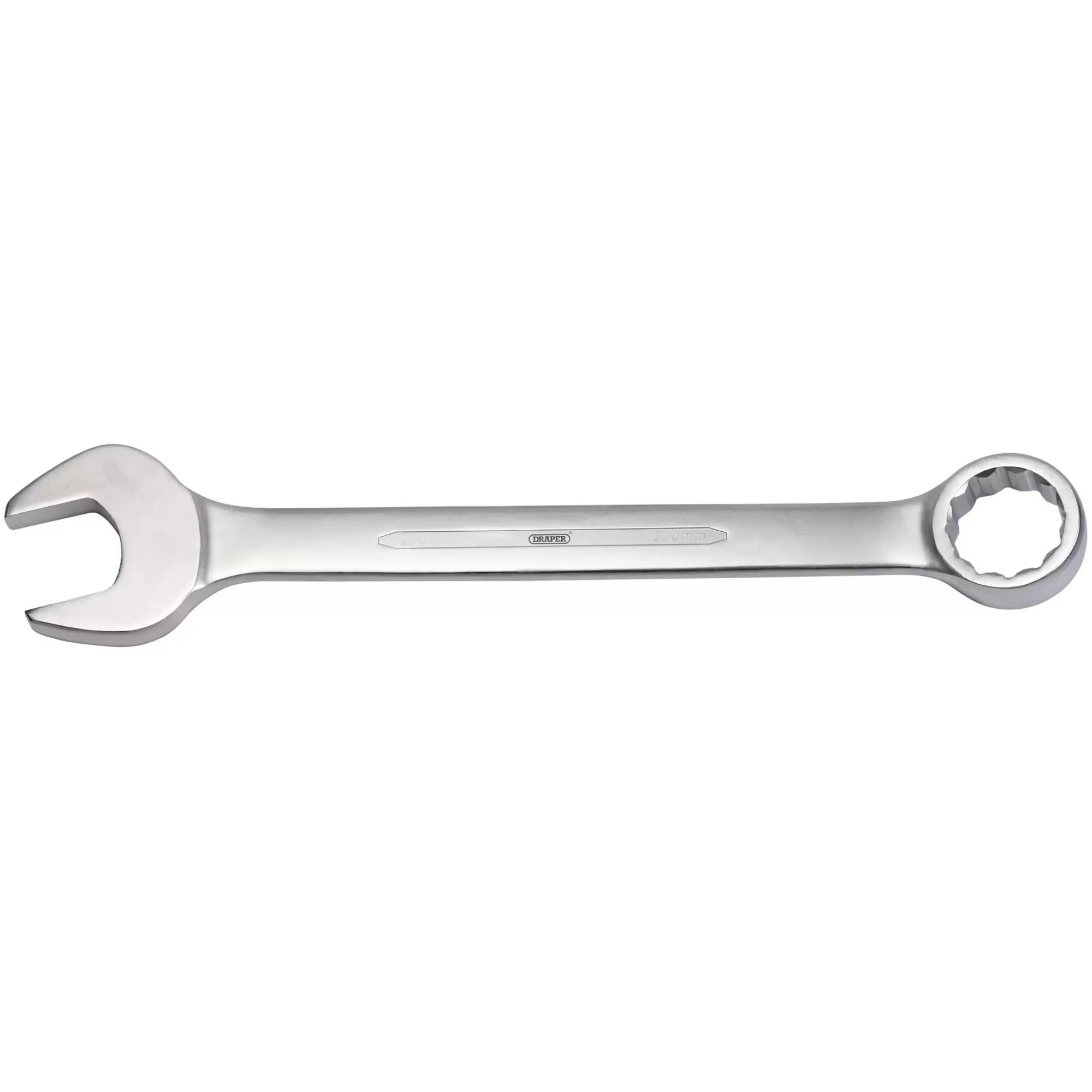 Draper Tools - 14966 - Heavy Duty Long Pattern Metric Combination Spanner, 100mm