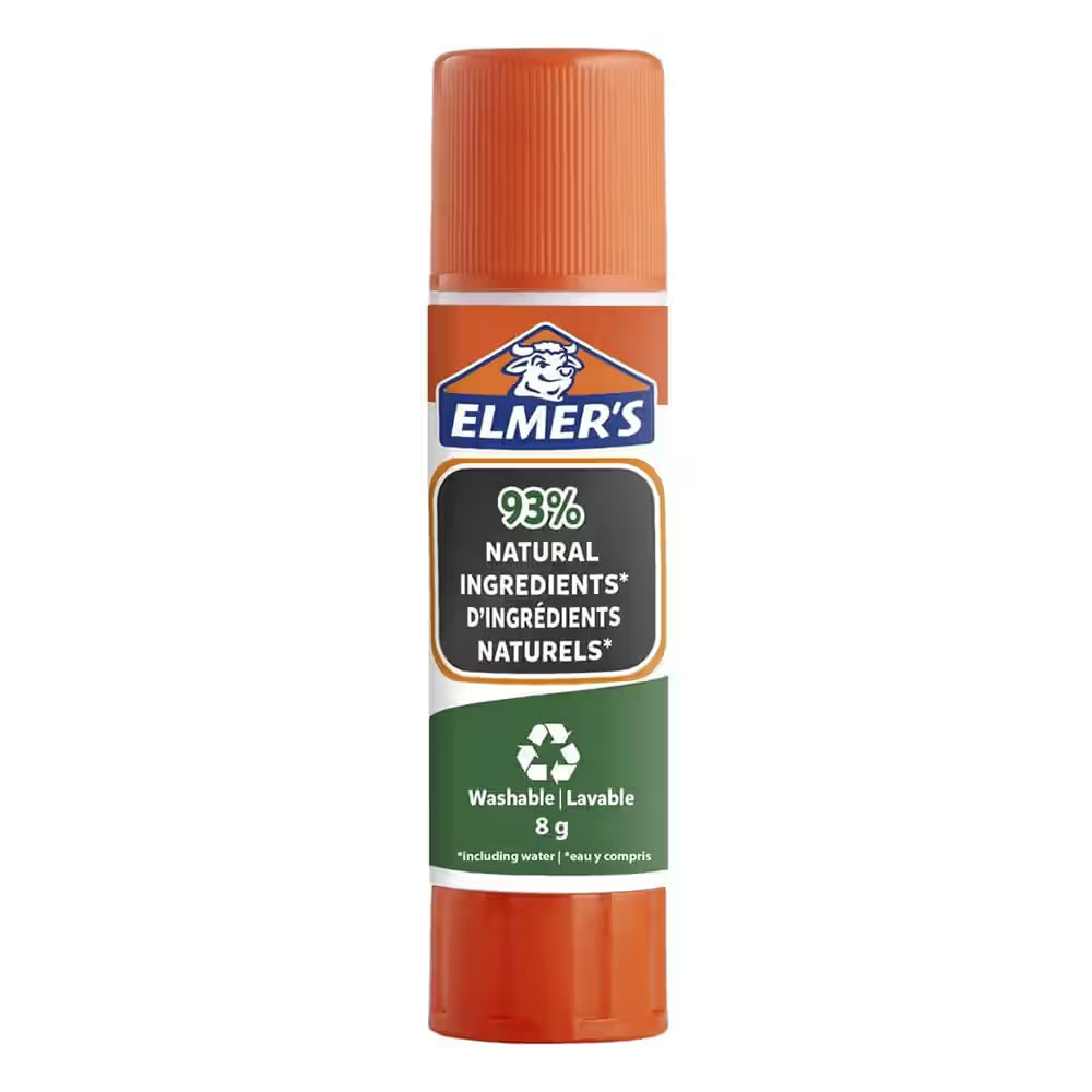 Elmer’s Glue Stick, Disappearing Purple, 6g, Pack of 3