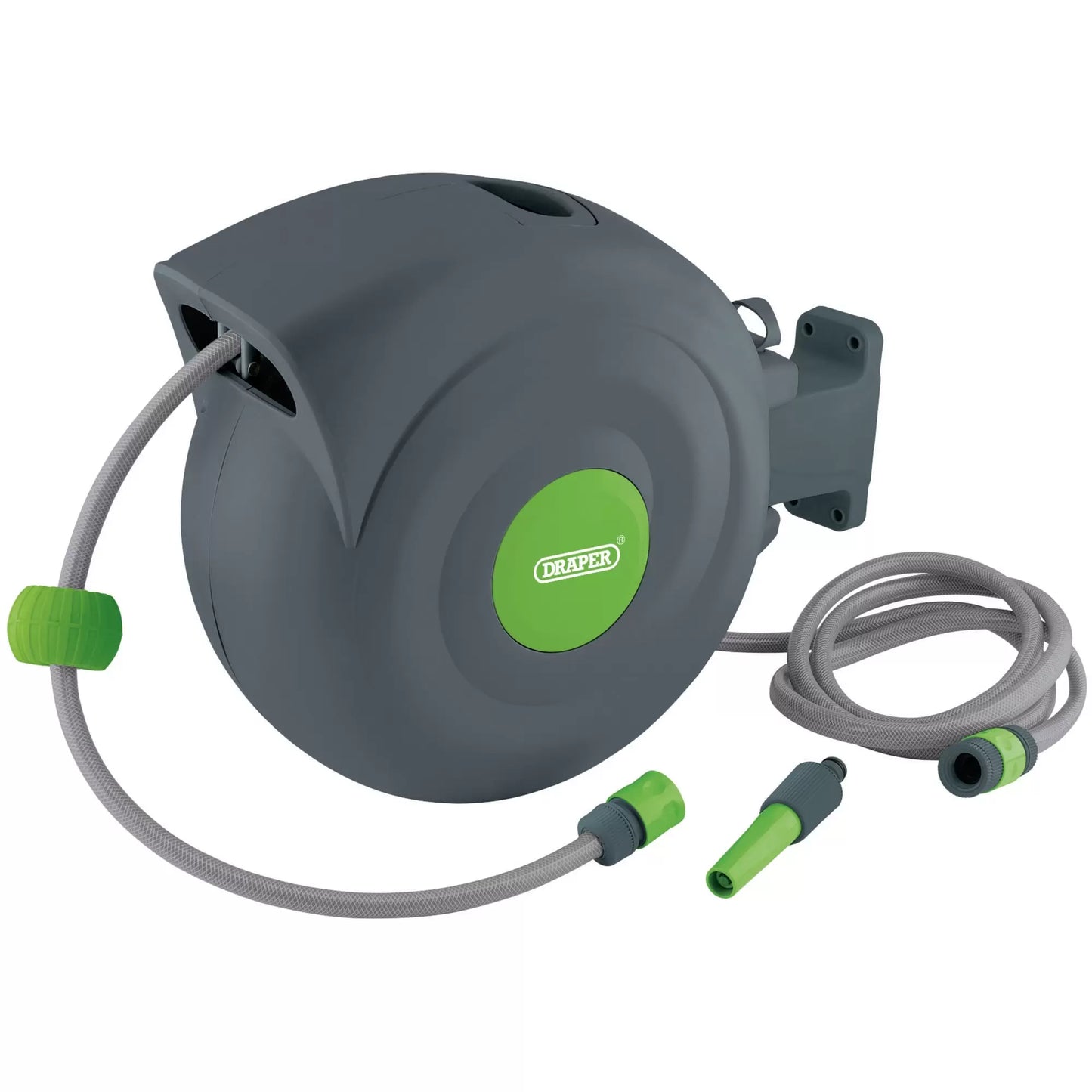 Draper Tools - 15046 - Retractable Garden Hose Reel, 20m