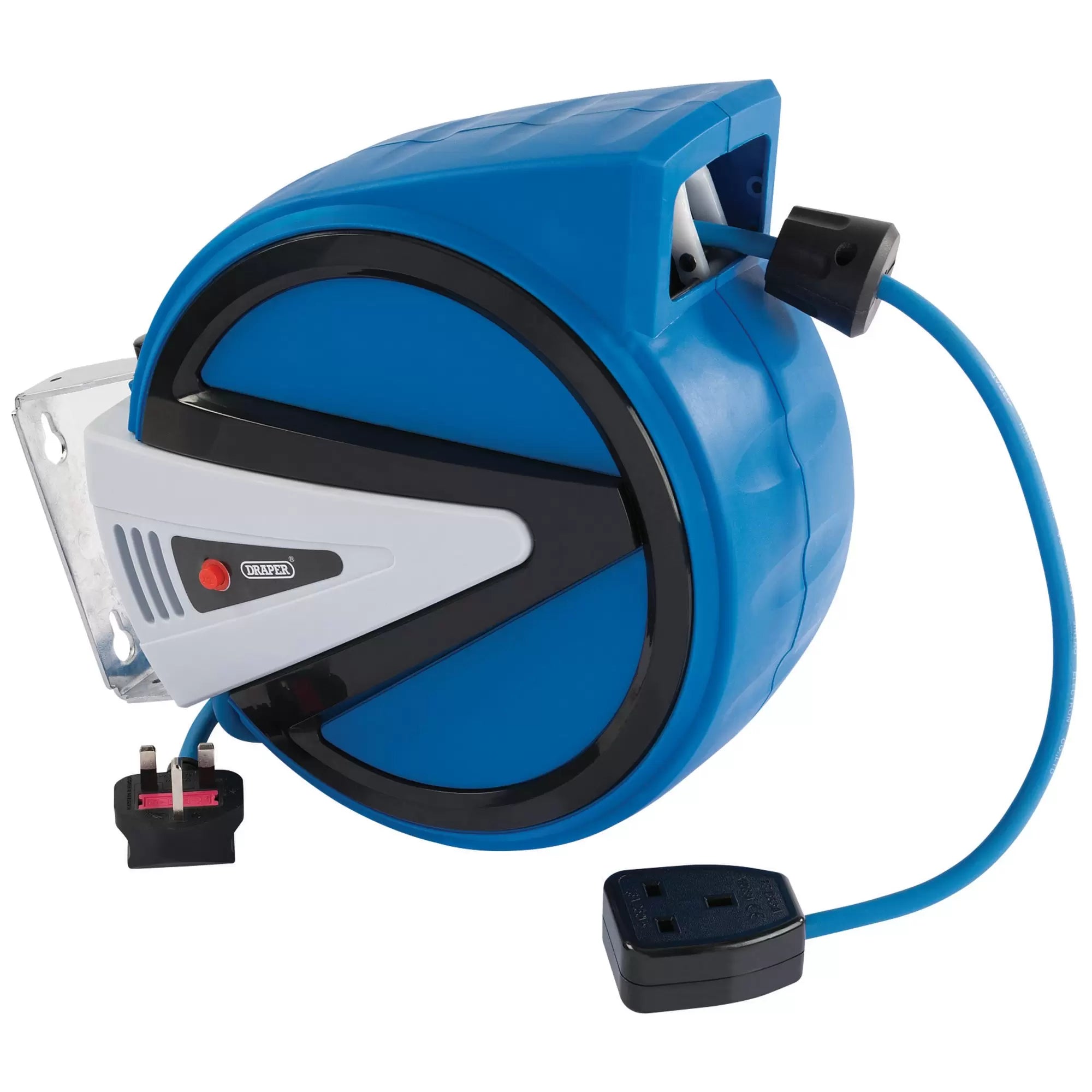 Draper Tools - 15051 - 230V Retractable Electric Cable Reel, 10m