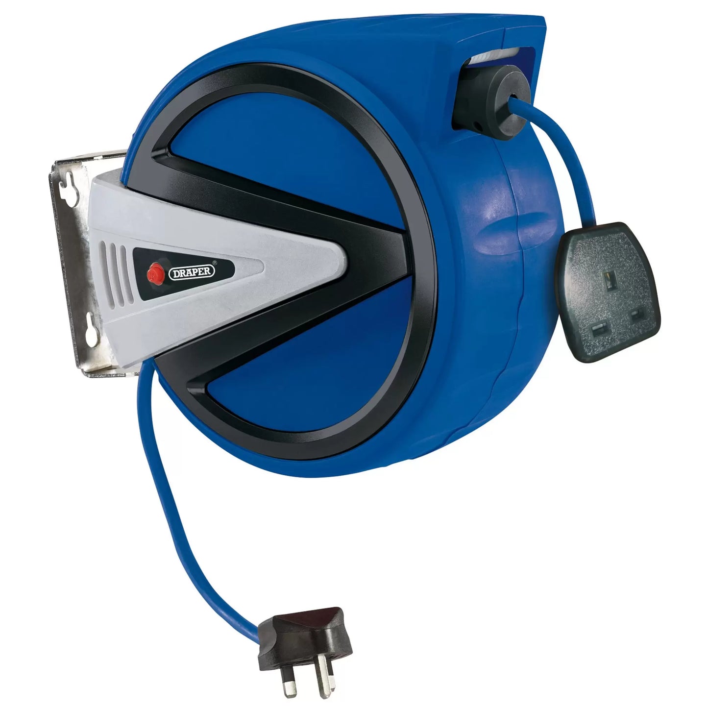 Draper Tools - 15052 - 230V Retractable Electric Cable Reel, 20m