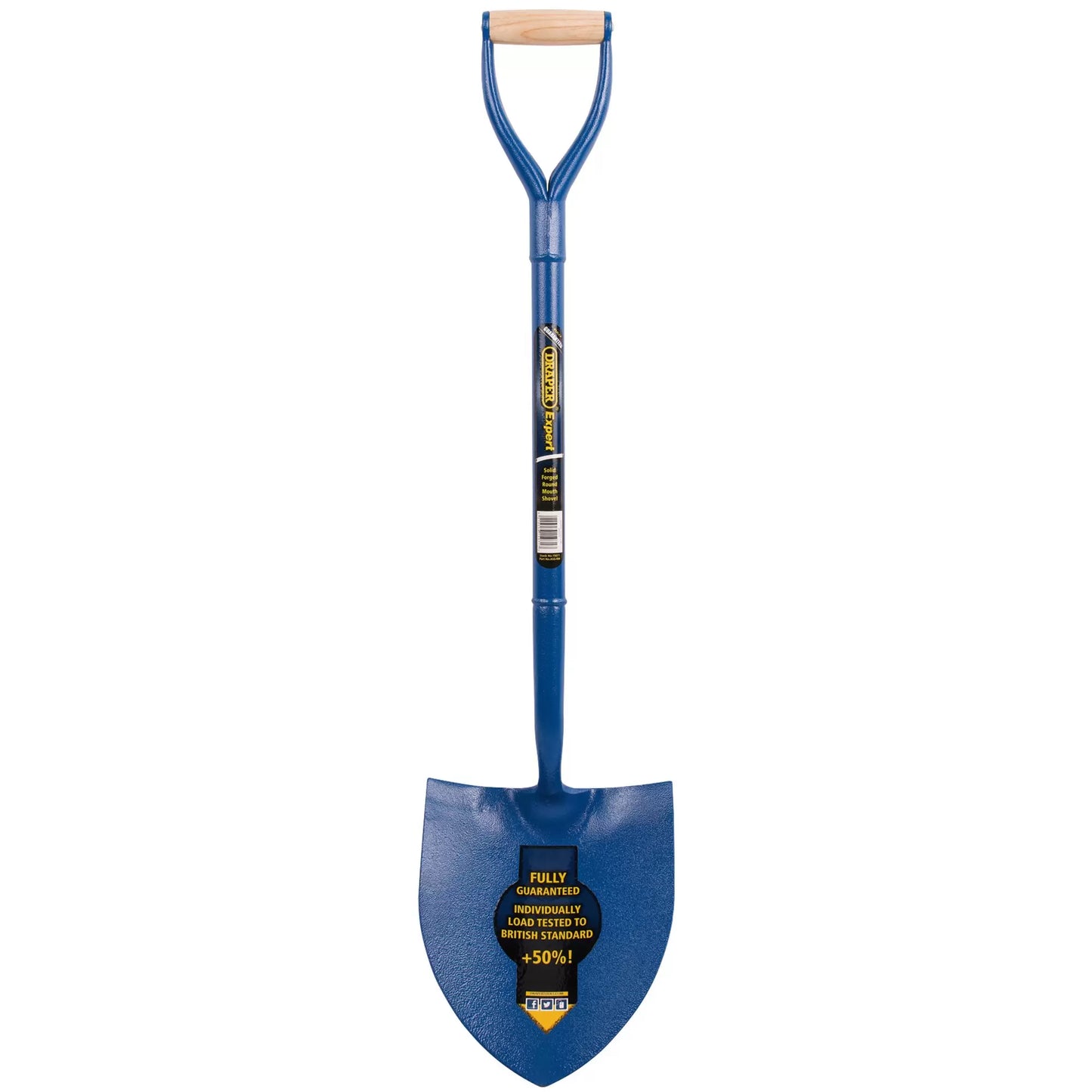 Draper Tools - 15071 - Draper Expert All Steel Contractors Round Mouth Shovel