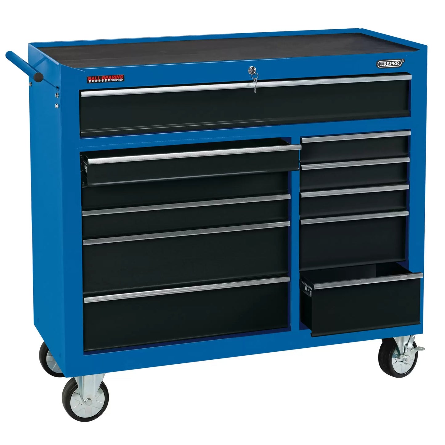Draper Tools - 15222 - Roller Tool Cabinet, 11 Drawer, 40"