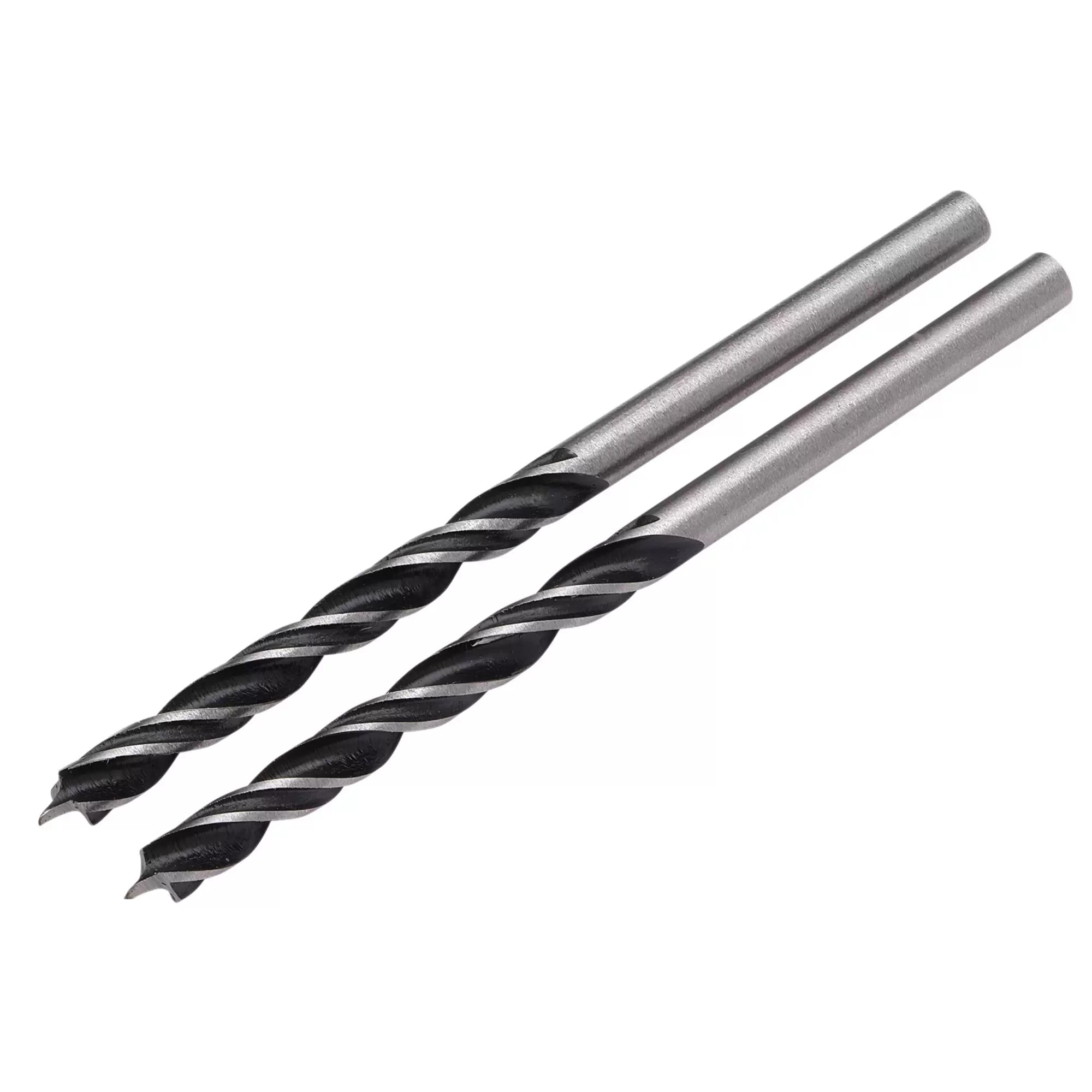 Draper Tools - 16158 - Brad Point Drill Bit, 4 x 75mm (Pack of 2)