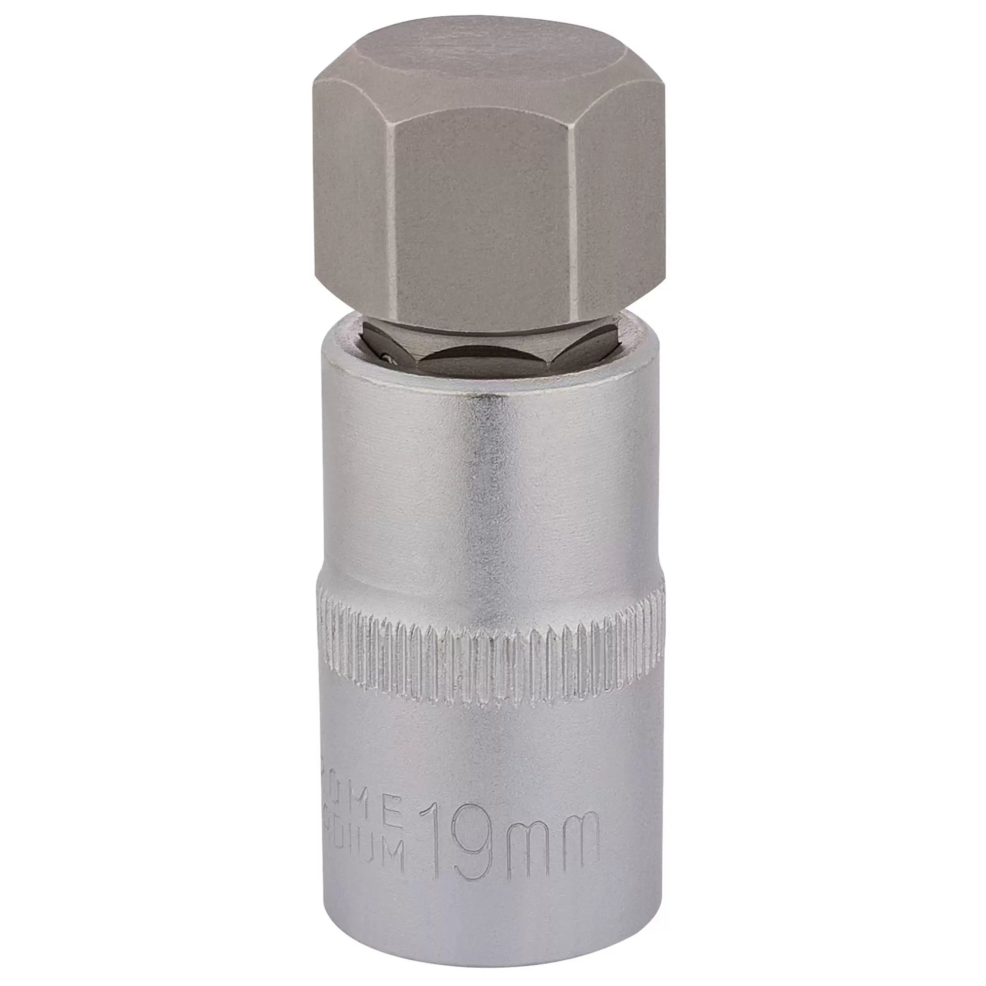 Draper Tools - 16305 - Draper Expert Hexagonal Socket Bits, 1/2" Sq. Dr., 19mm