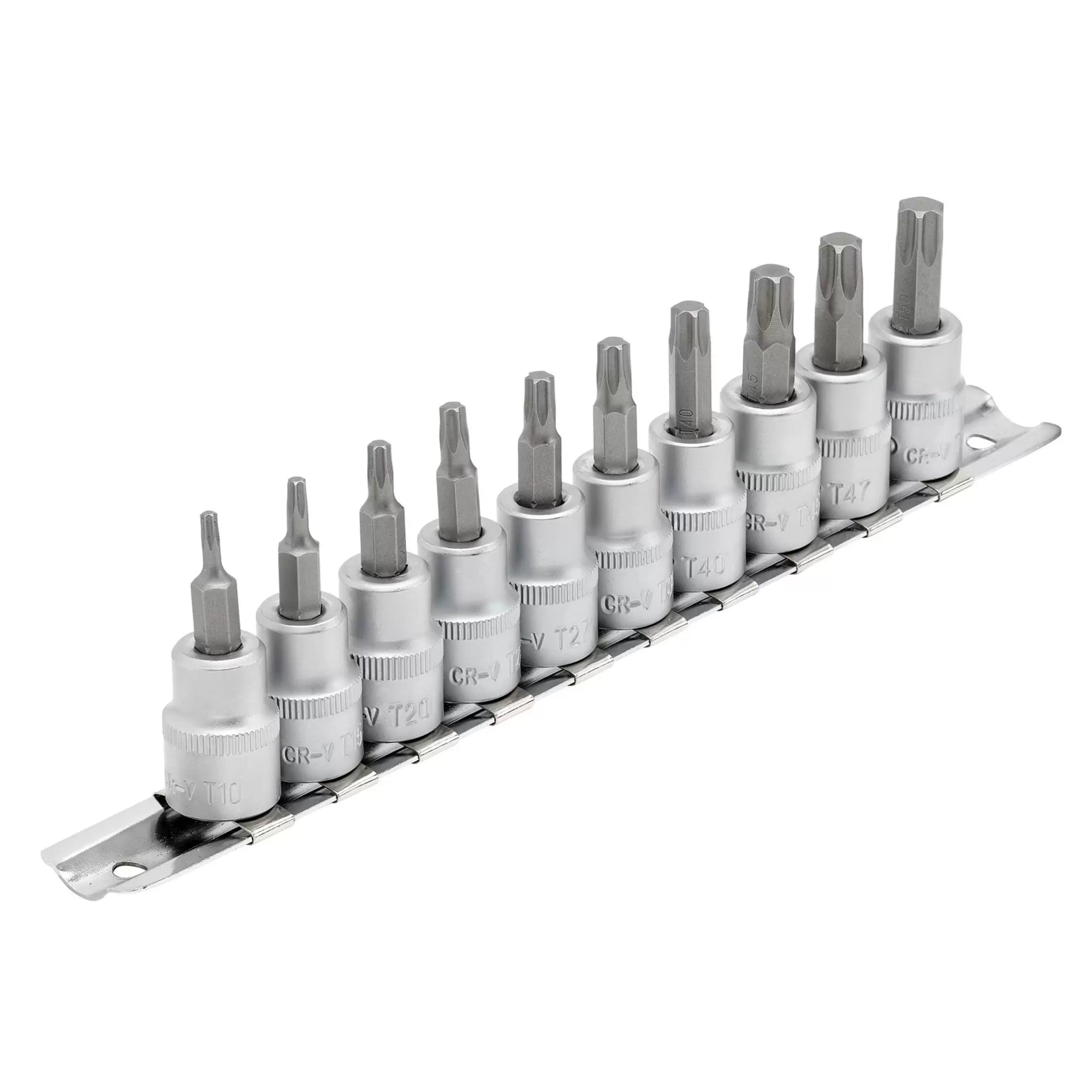 Draper Tools - 16309 - Draper Expert TX-STAR® Socket Bit Set, 3/8" Sq. Dr., 48mm (10 Piece)