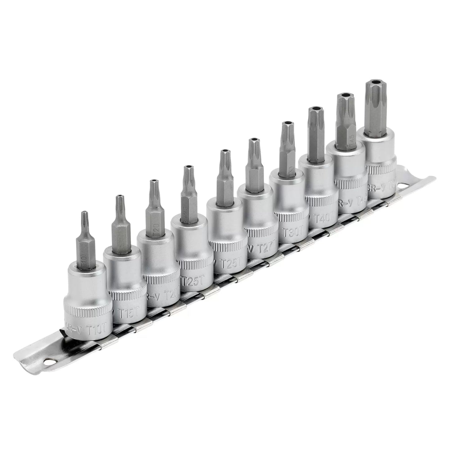 Draper Tools - 16332 - Draper Expert TX-STAR® Security Socket Bit Set, 3/8" Sq. Dr., 48mm (10 Piece)