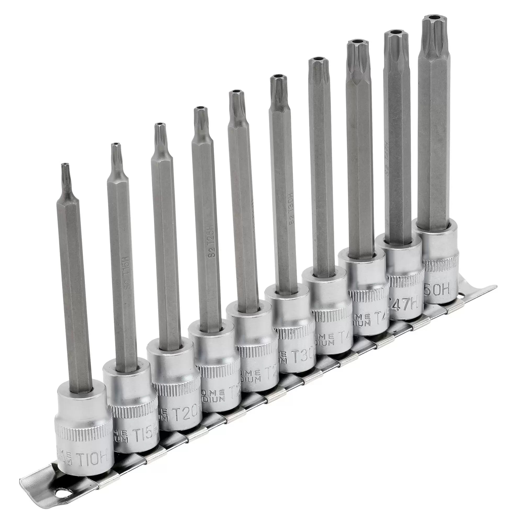 Draper Tools - 16333 - Draper Expert TX-STAR® Security Socket Bit Set, 3/8" Sq. Dr. (10 Piece)