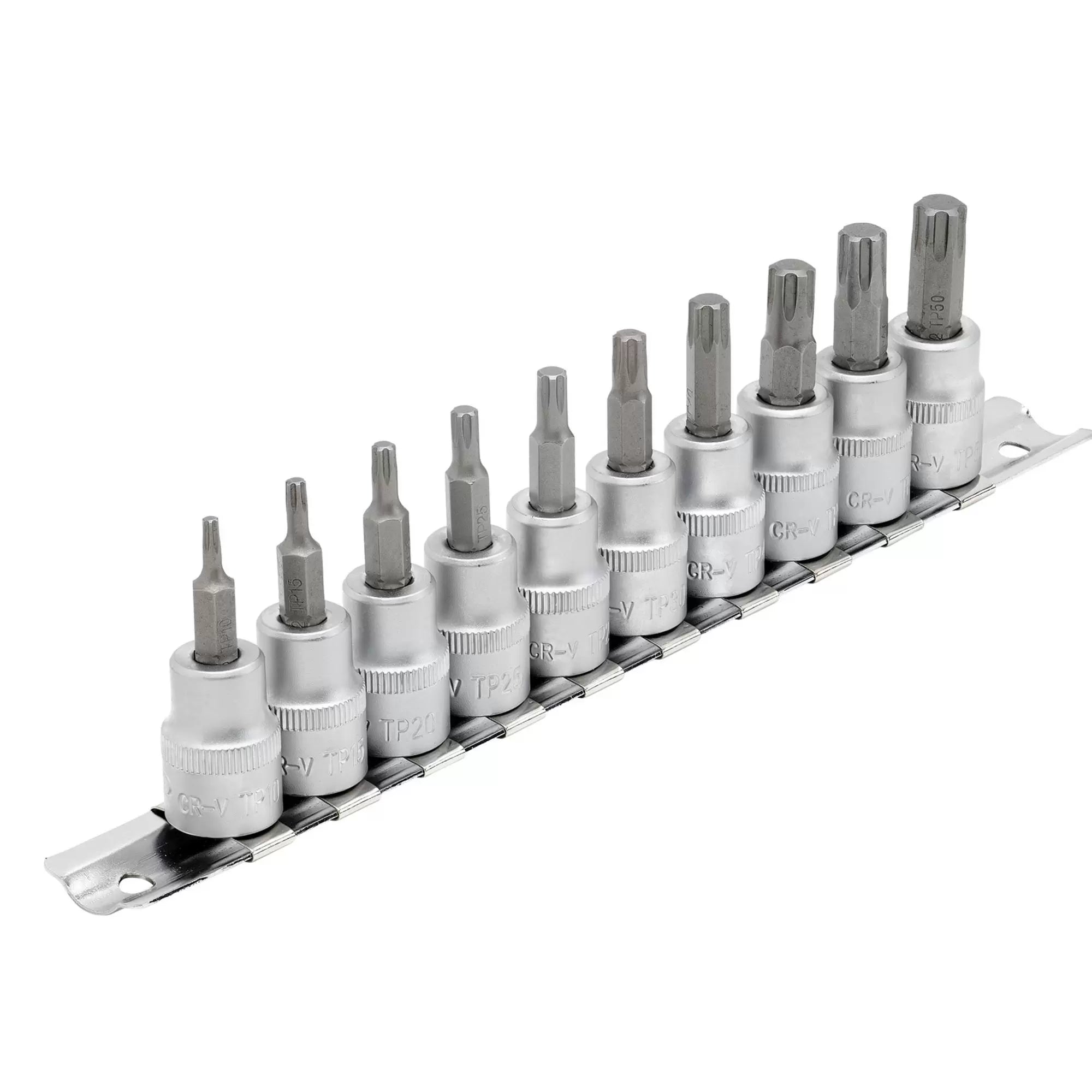 Draper Tools - 16339 - Draper Expert TX-STAR® Plus Socket Bit Set, 3/8" Sq. Dr., 48mm (10 Piece)