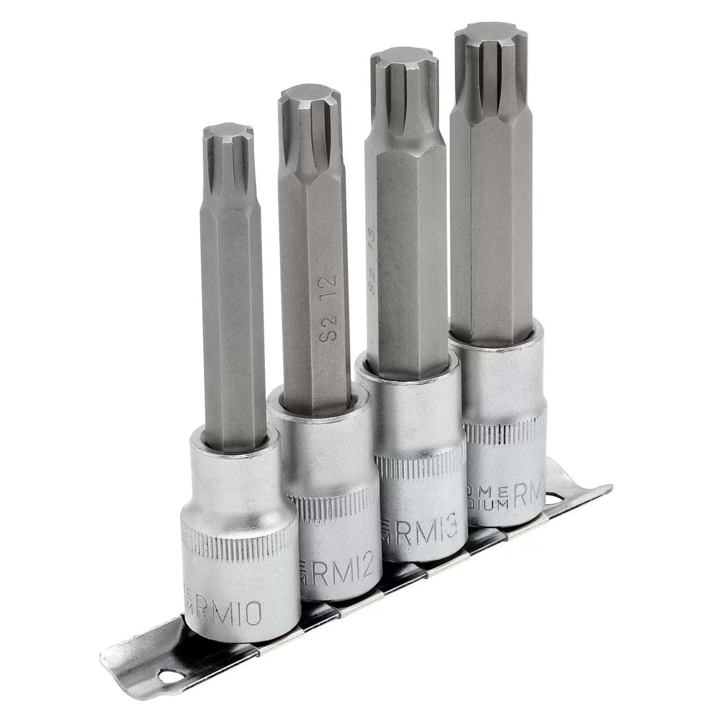 Draper Tools - 16345 - Draper Expert Ribe® Socket Bit Set, 1/2" Sq. Dr. (4 Piece)