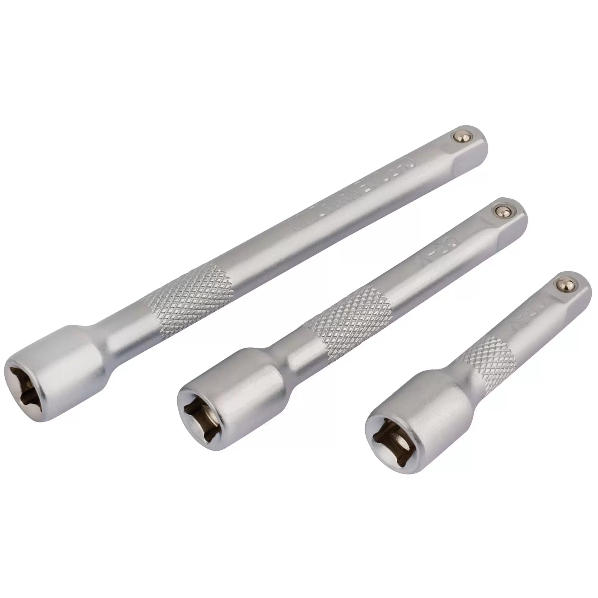 Draper Tools - 16424 - Extension Bar Set, 1/4" Sq. Dr. (3 Piece)