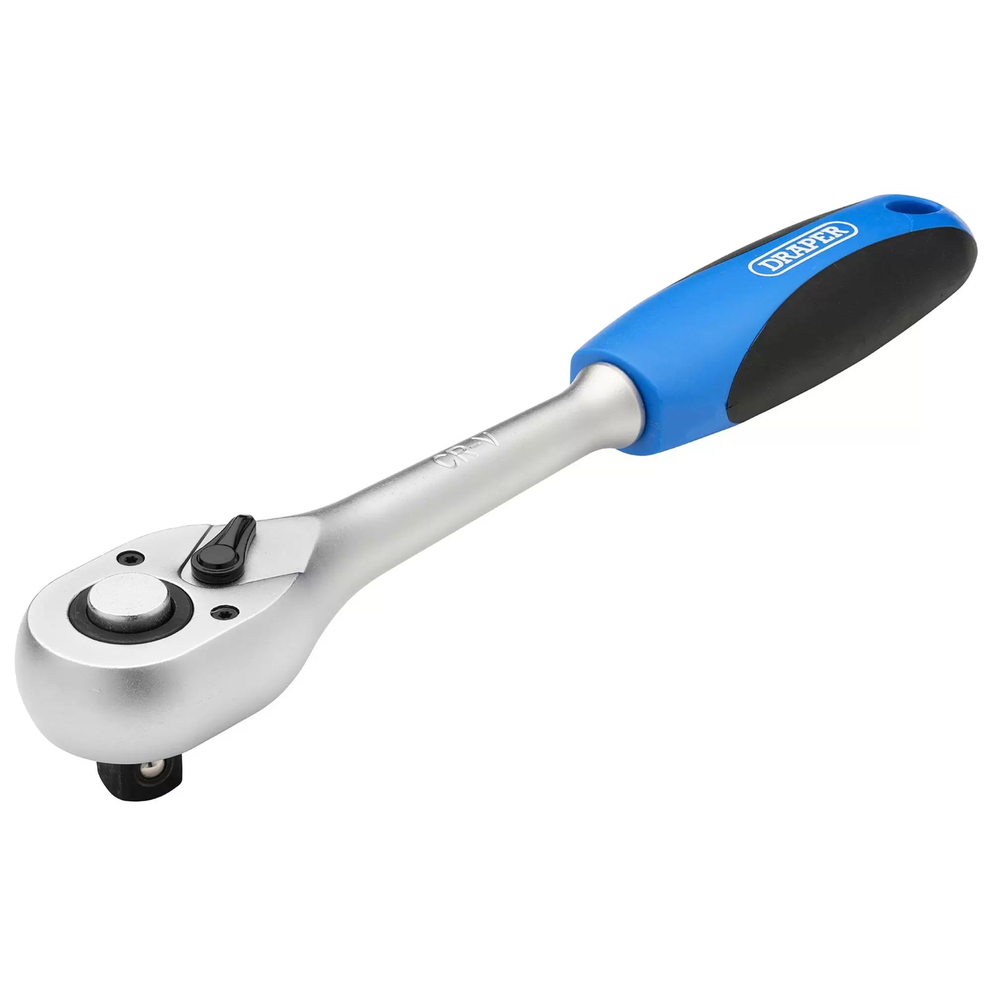 Draper Tools - 16429 - 72 Tooth Reversible Soft Grip Ratchets, 1/2" Sq. Dr