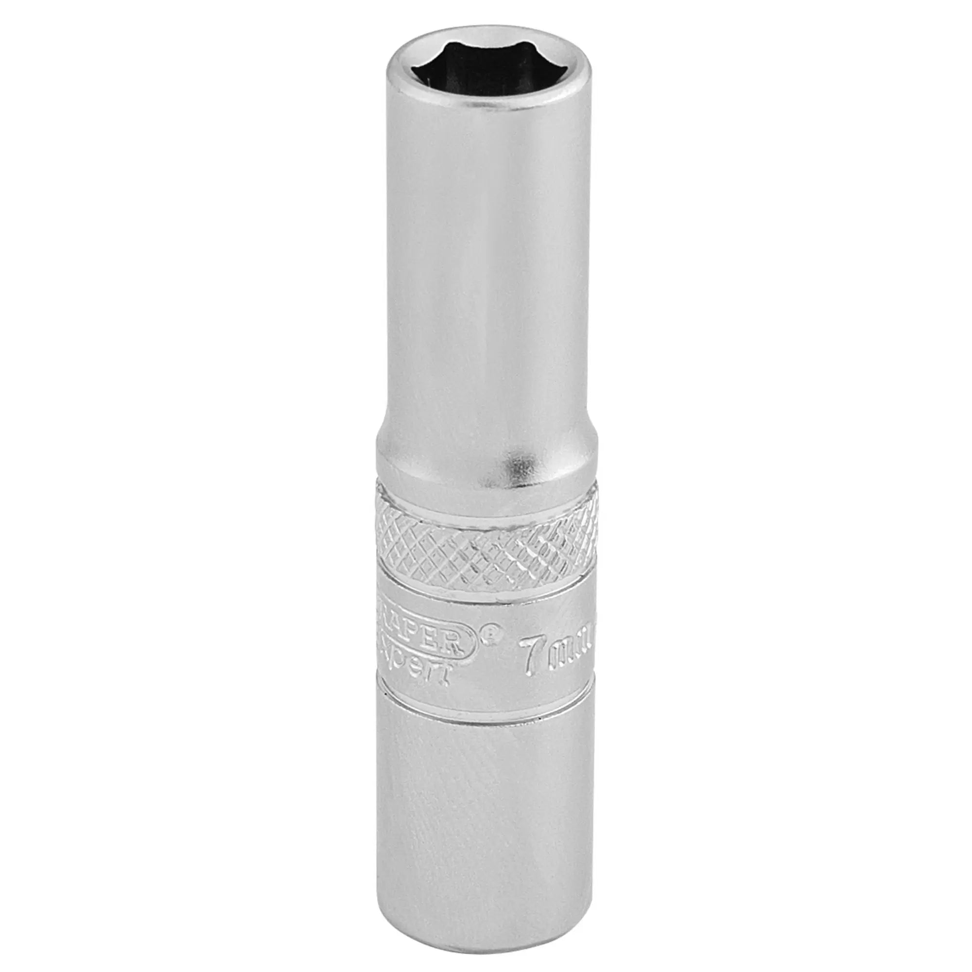 Draper Tools - 16527 - Draper Expert 6 Point Deep Socket, 1/4" Sq. Dr., 7mm