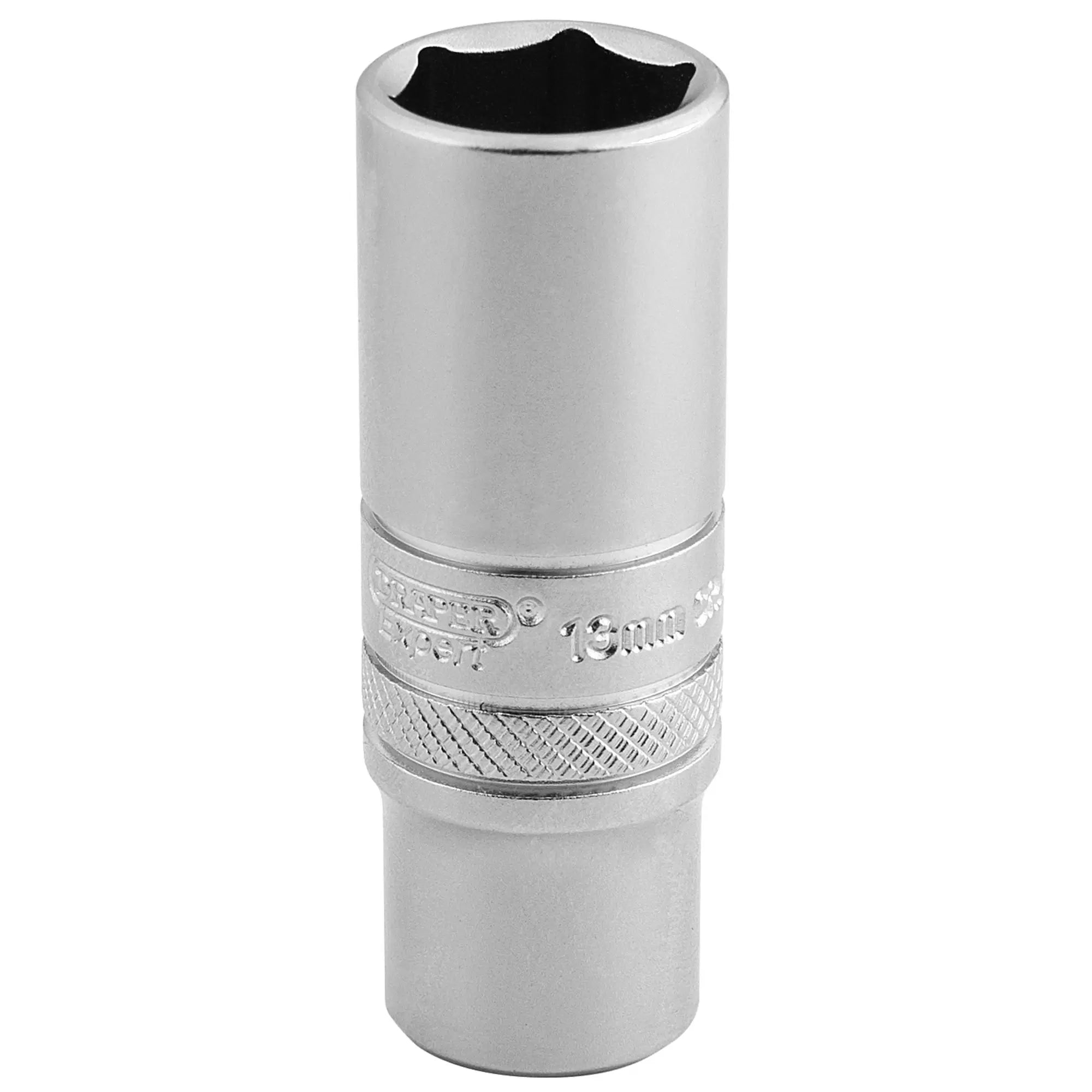 Draper Tools - 16530 - Draper Expert 6 Point Deep Socket, 1/4" Sq. Dr., 13mm