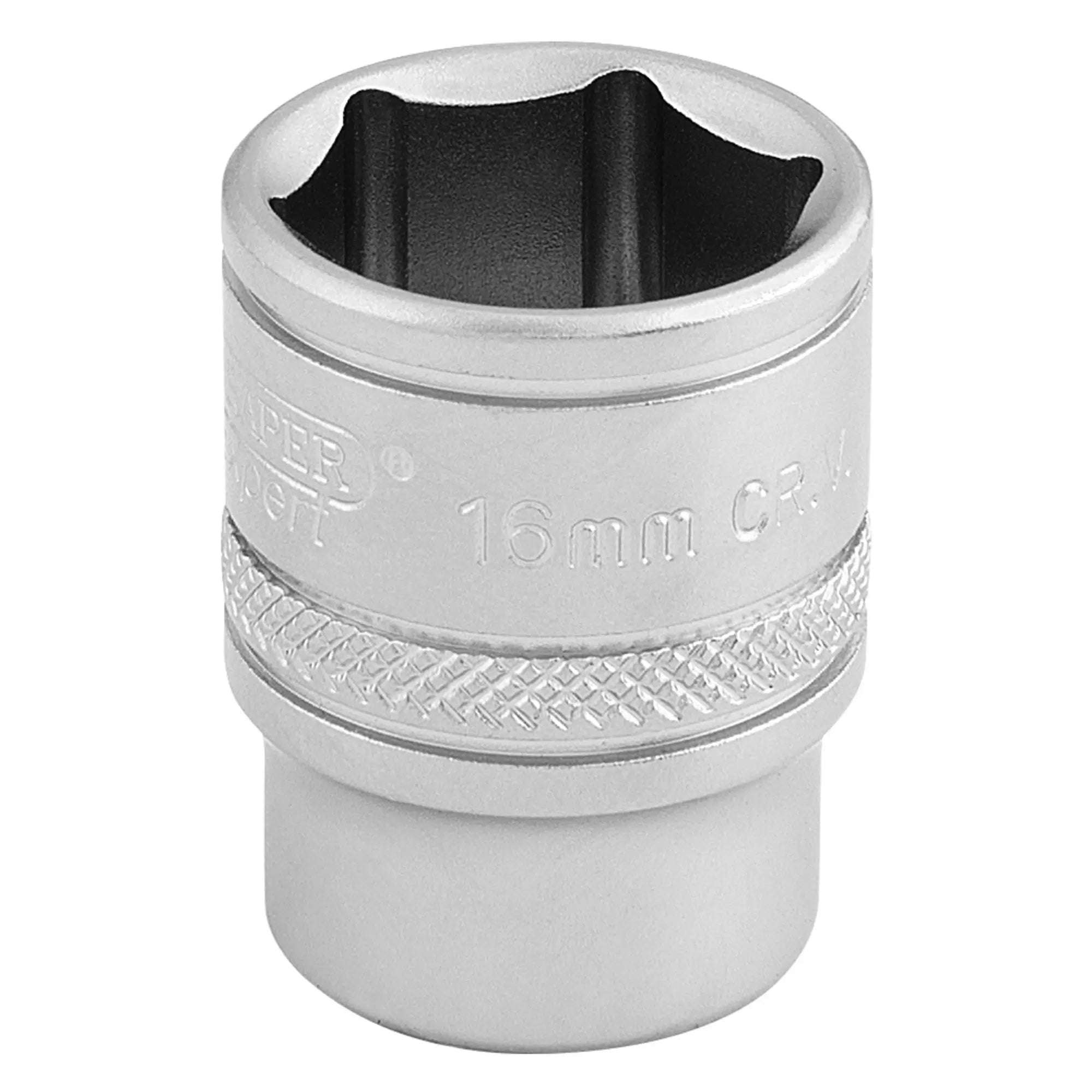 Draper Tools - 16542 - Draper Expert 6 Point Metric Socket, 3/8" Sq. Dr., 16mm