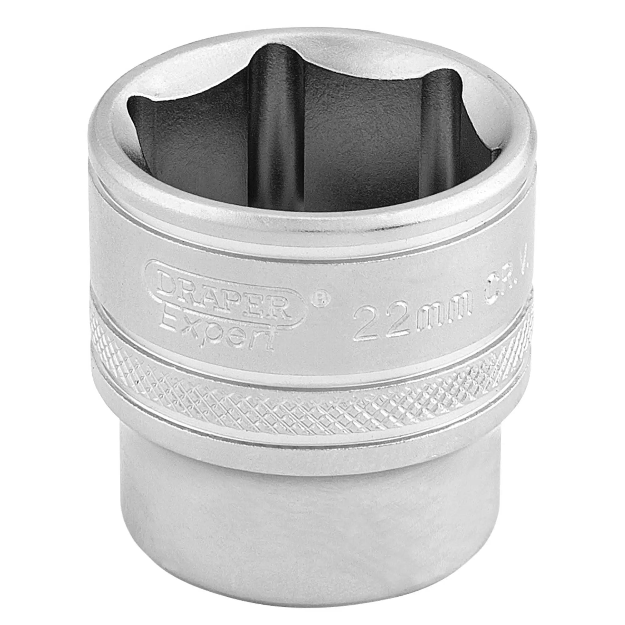 Draper Tools - 16547 - Draper Expert 6 Point Metric Socket, 3/8" Sq. Dr., 22mm