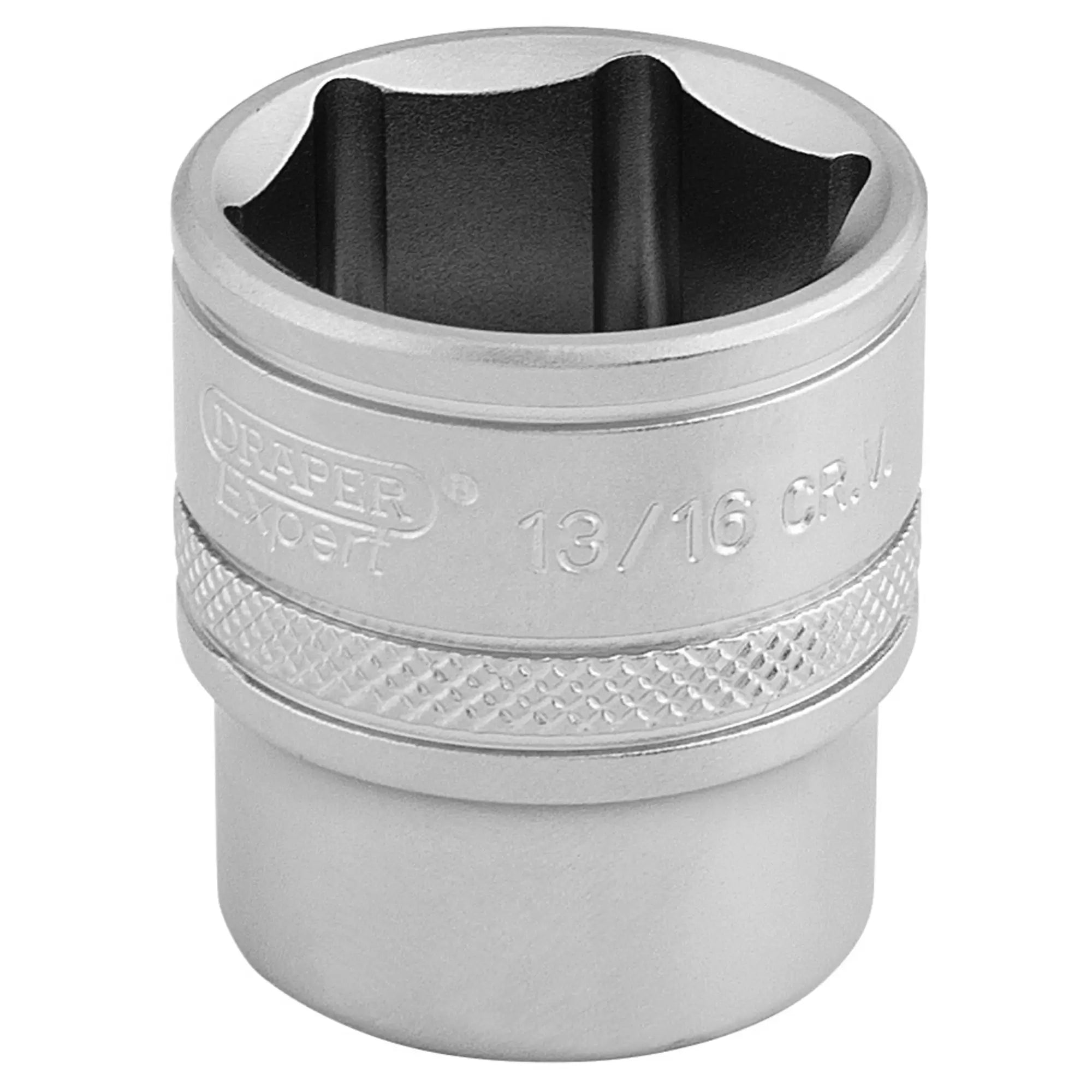 Draper Tools - 16575 - Draper Expert 6 Point Imperial Socket, 3/8" Sq. Dr., 13/16"