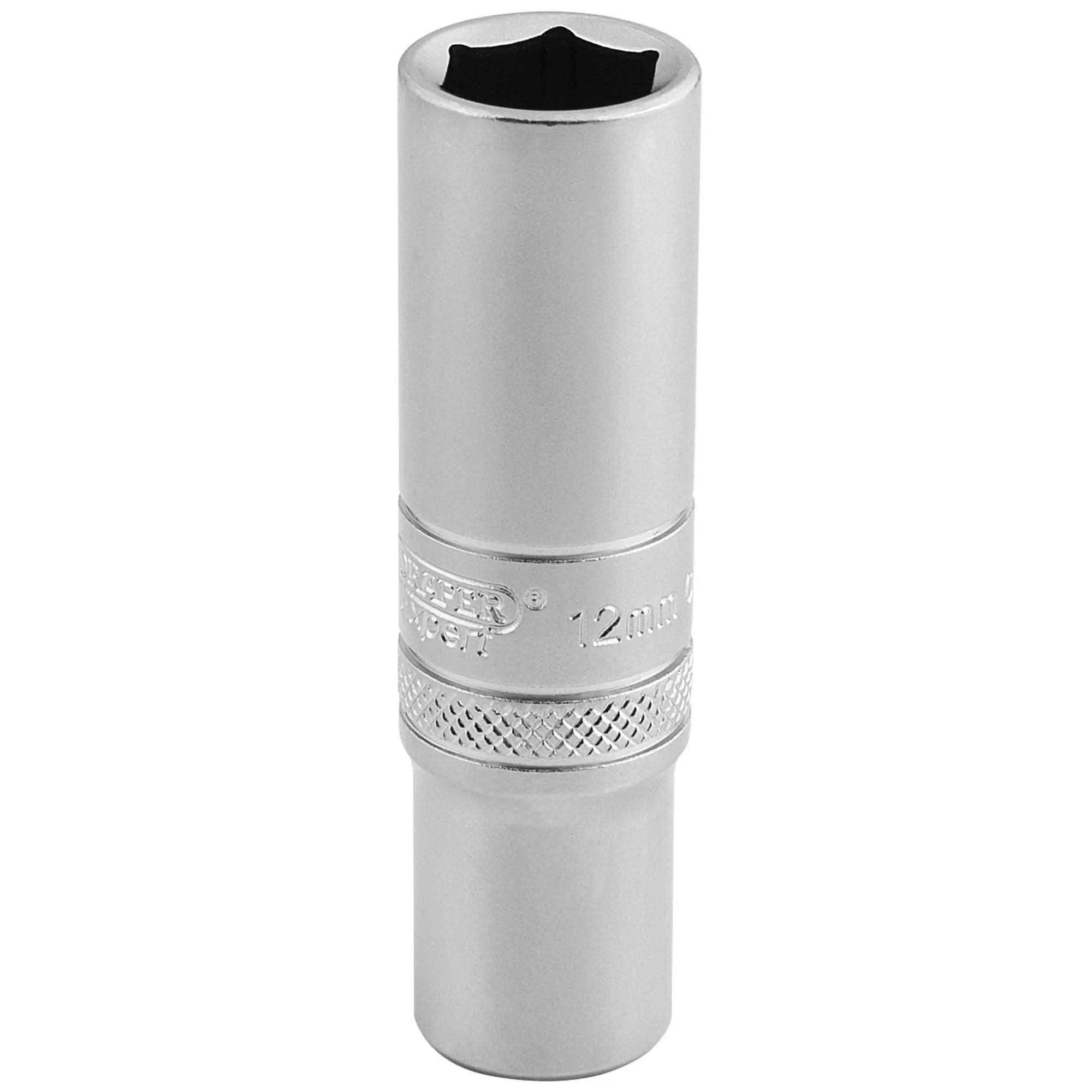Draper Tools - 16580 - Draper Expert 6 Point Metric Deep Socket, 3/8" Sq. Dr., 12mm