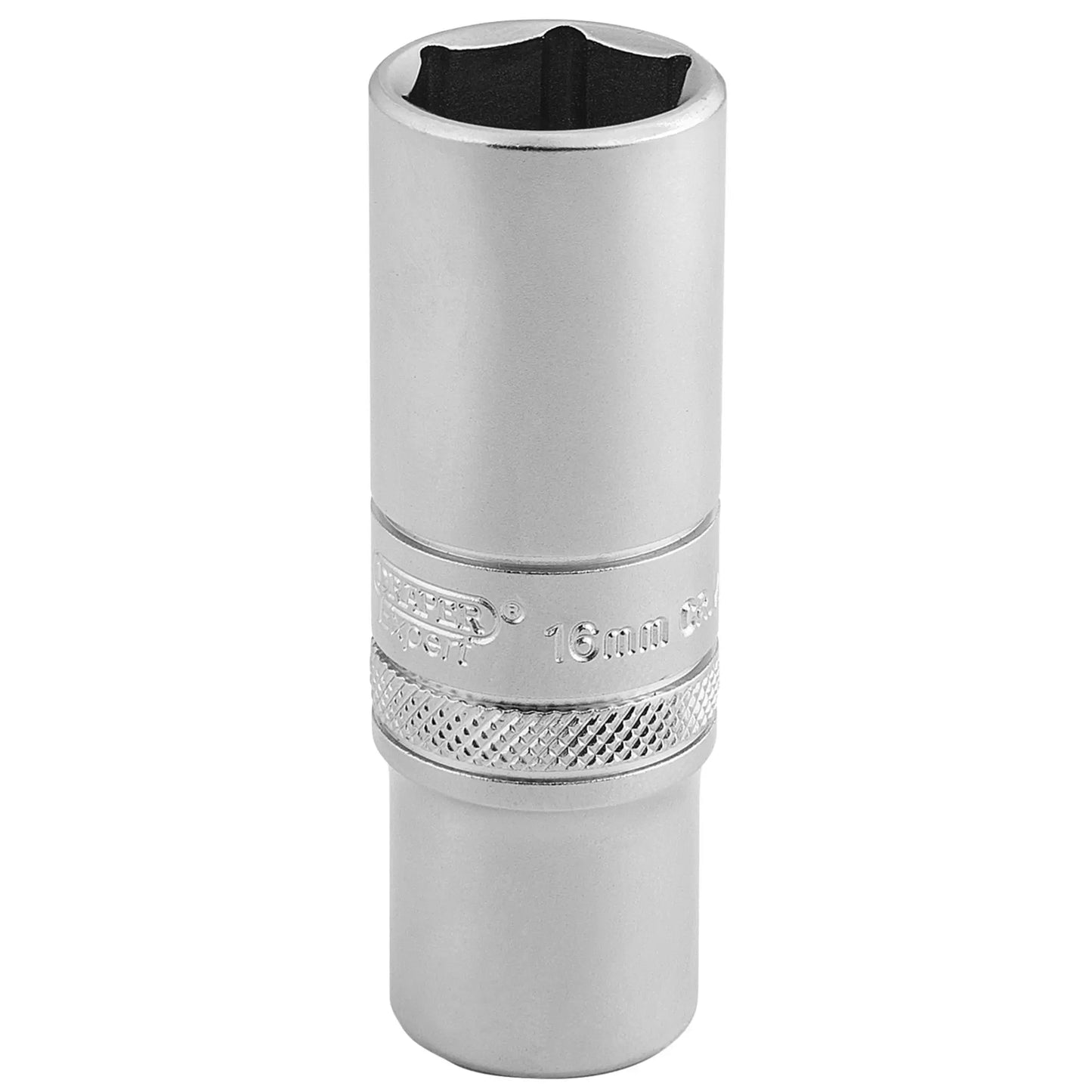 Draper Tools - 16584 - Draper Expert 6 Point Metric Deep Socket, 3/8" Sq. Dr., 16mm