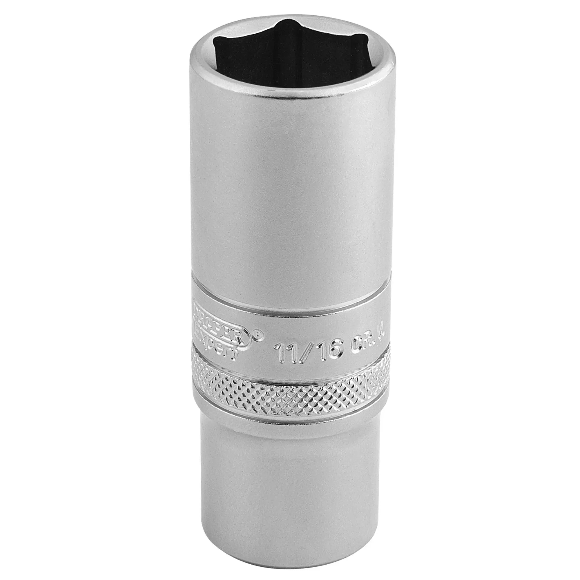 Draper Tools - 16585 - Draper Expert 6 Point Metric Deep Socket, 3/8" Sq. Dr., 17mm
