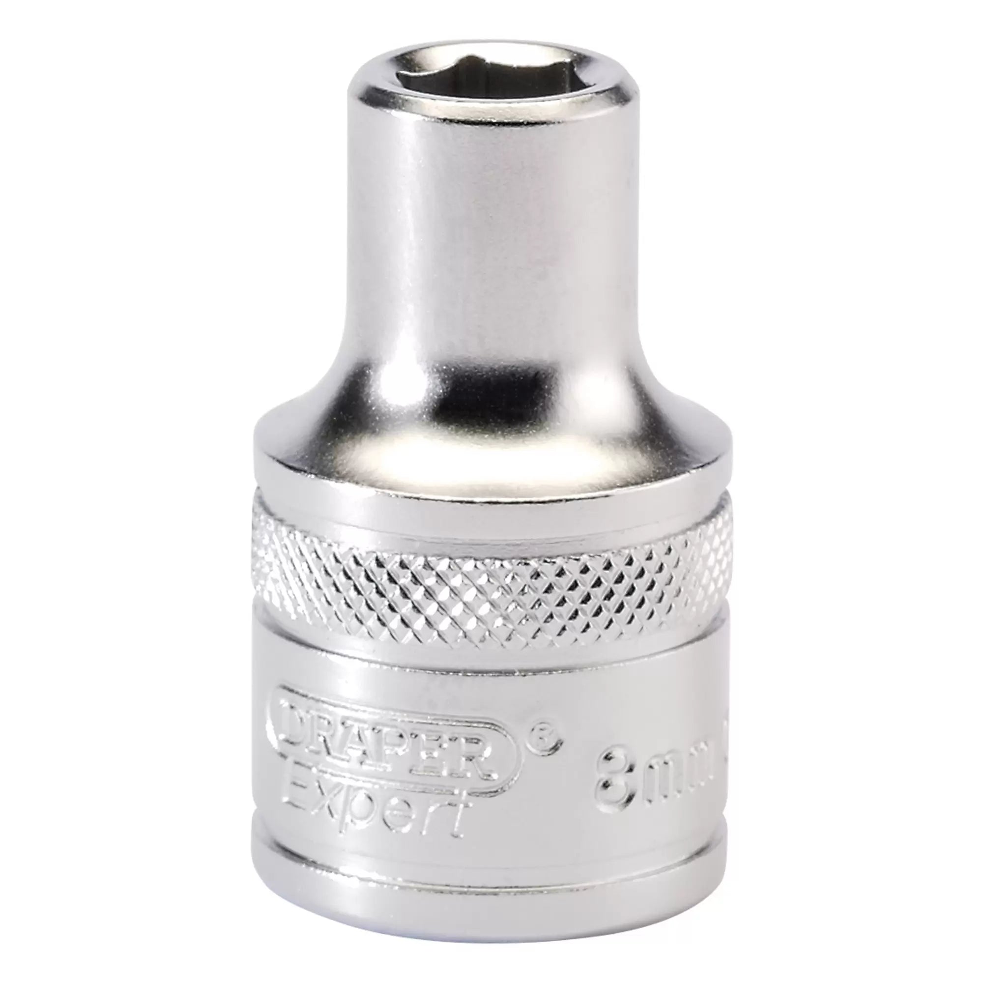 Draper Tools - 16595 - Draper Expert 6 Point Metric Socket, 1/2" Sq. Dr., 8mm