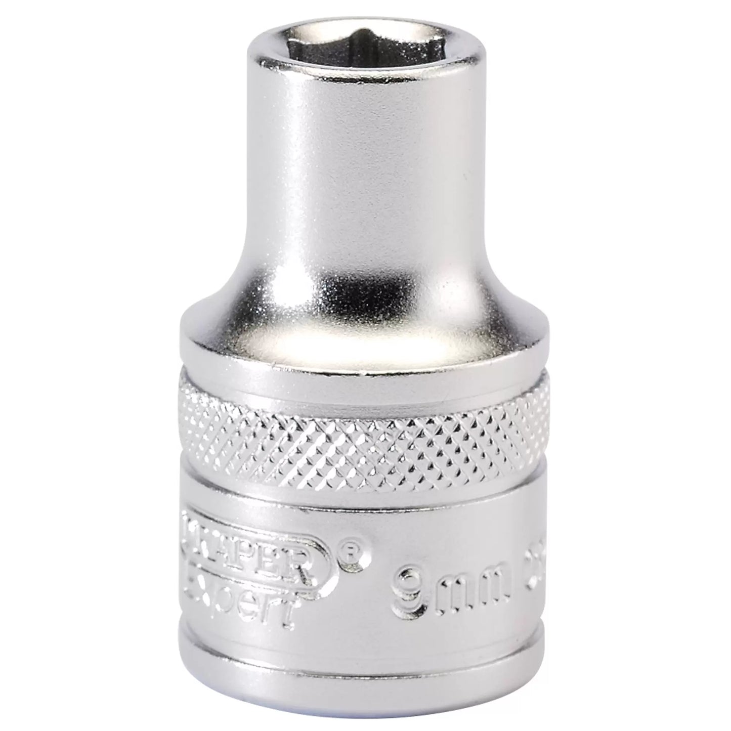 Draper Tools - 16597 - Draper Expert 6 Point Metric Socket, 1/2" Sq. Dr., 9mm