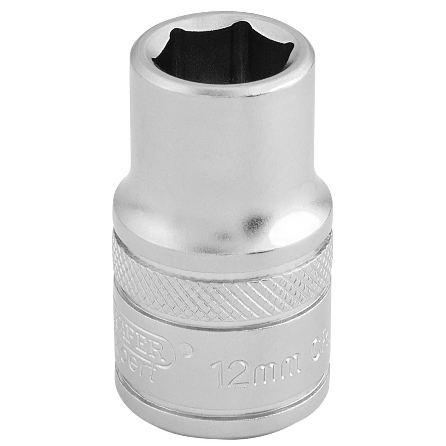 Draper Tools - 16601 - Draper Expert 6 Point Metric Socket, 1/2" Sq. Dr., 12mm