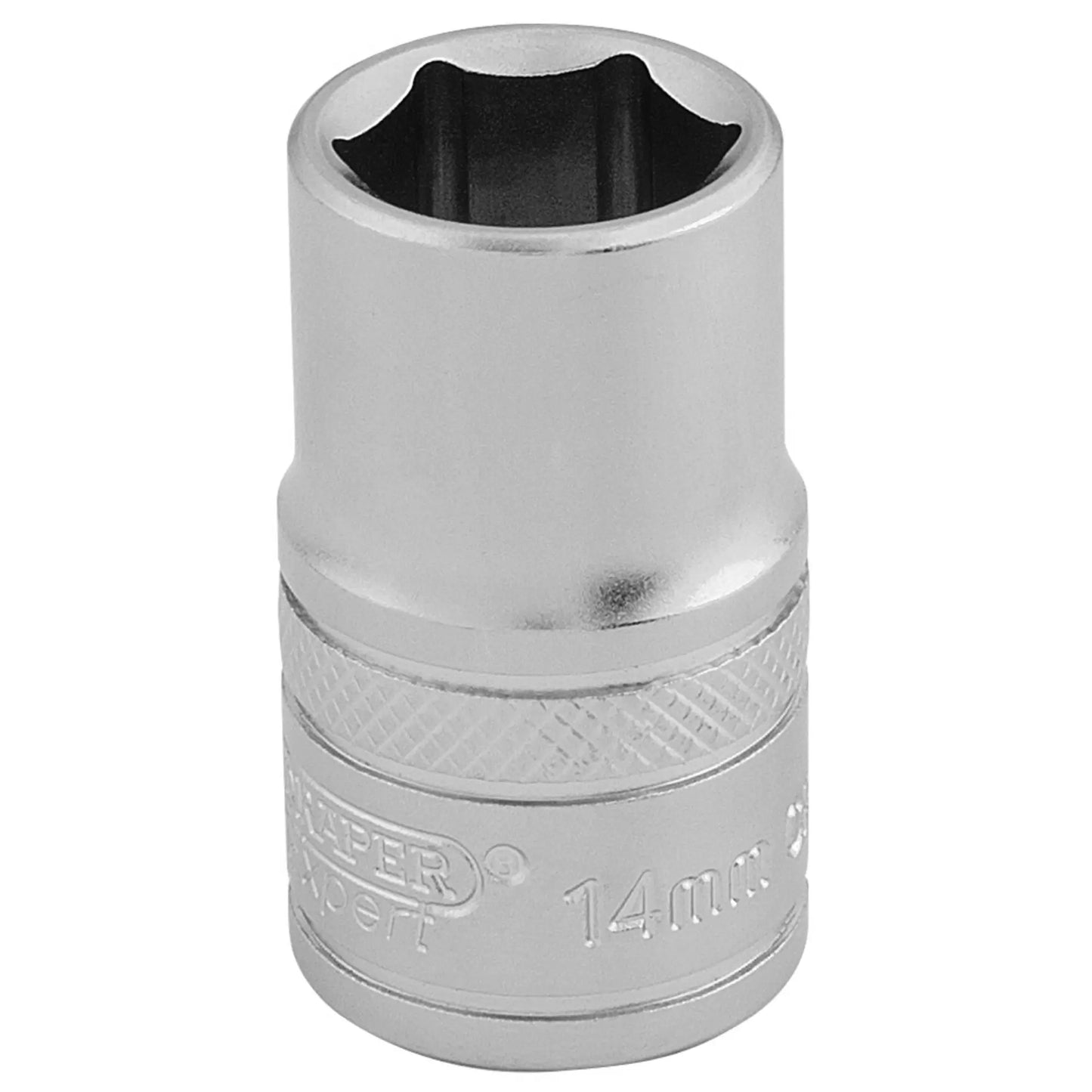 Draper Tools - 16604 - Draper Expert 6 Point Metric Socket, 1/2" Sq. Dr., 14mm