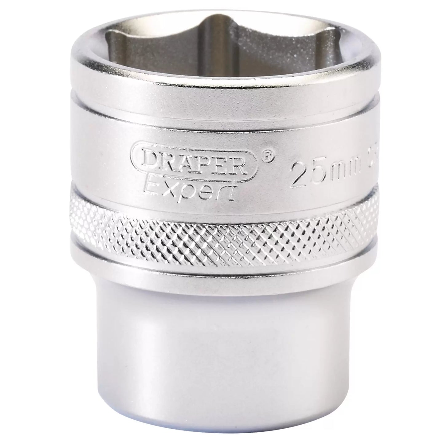 Draper Tools - 16616 - Draper Expert 6 Point Metric Socket, 1/2" Sq. Dr., 25mm