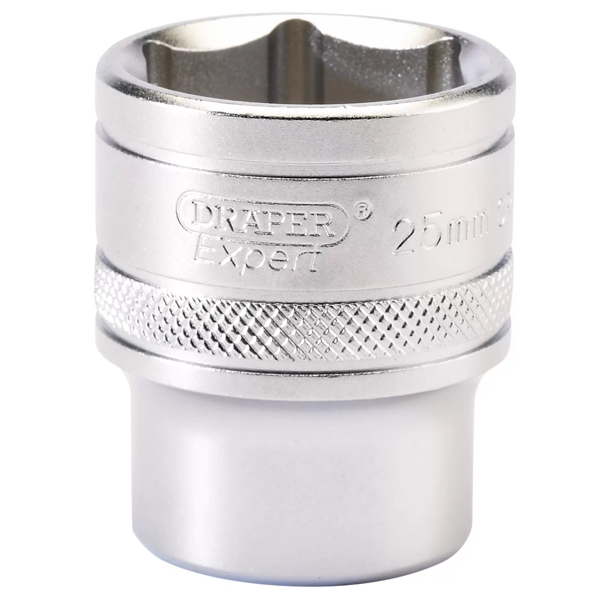 Draper Tools - 16616 - Draper Expert 6 Point Metric Socket, 1/2" Sq. Dr., 25mm