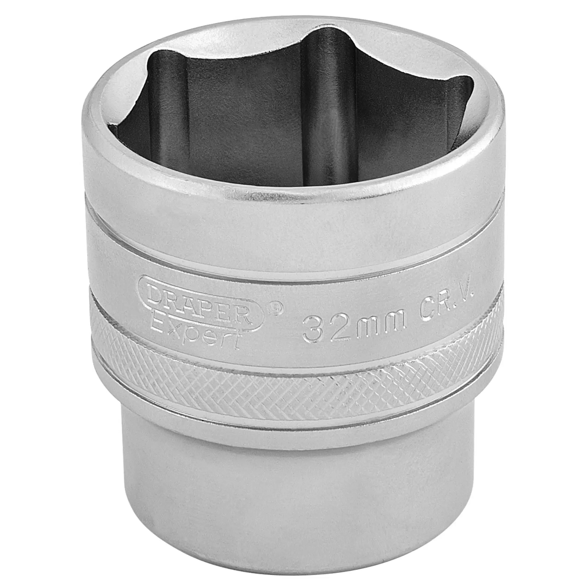 Draper Tools - 16622 - Draper Expert 6 Point Metric Socket, 1/2" Sq. Dr., 32mm