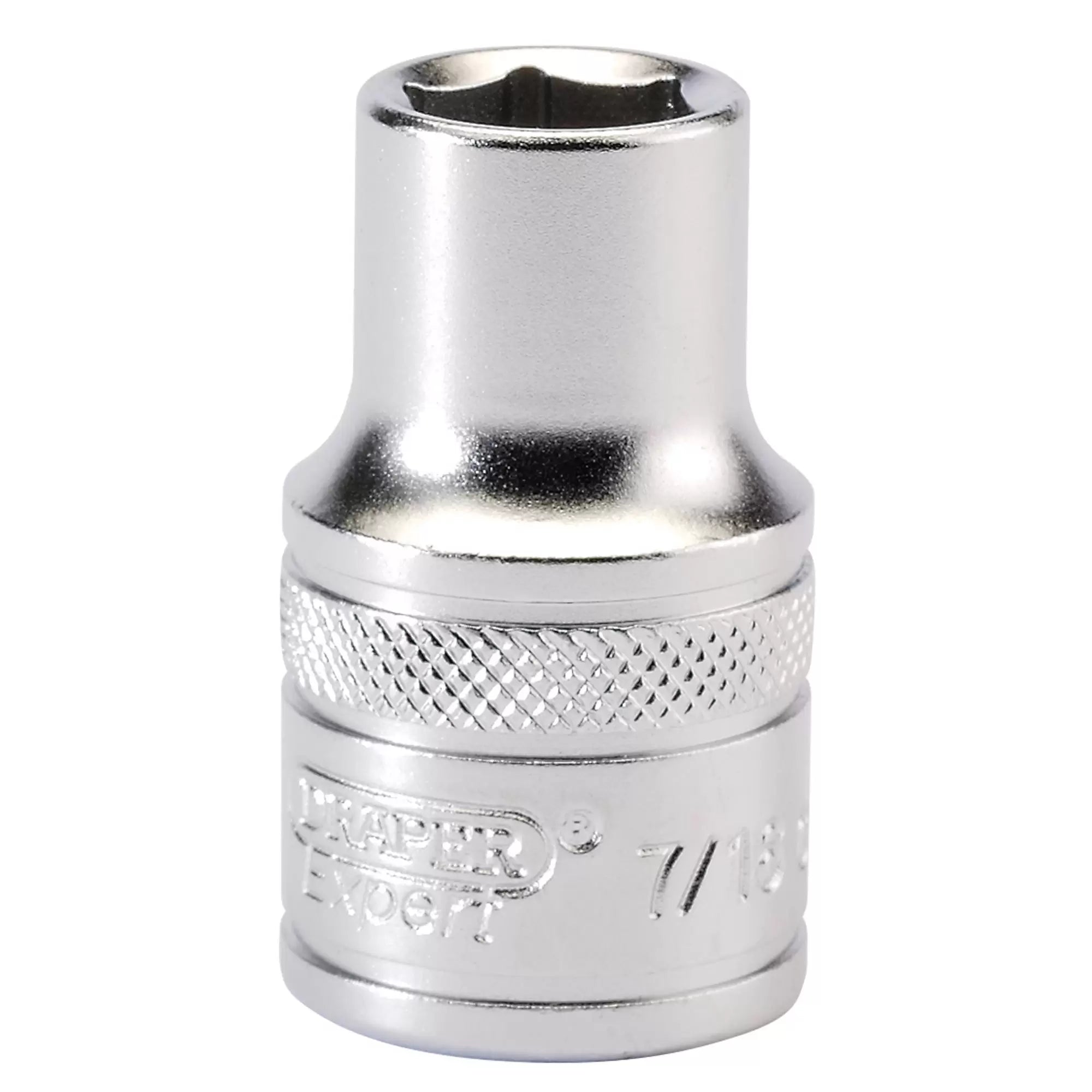 Draper Tools - 16625 - Draper Expert 6 Point Imperial Socket, 1/2" Sq. Dr., 7/16"