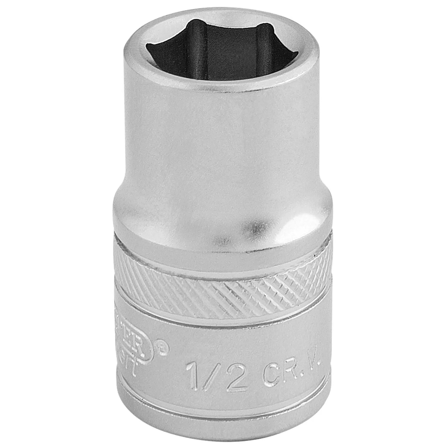 Draper Tools - 16626 - Draper Expert 6 Point Imperial Socket, 1/2" Sq. Dr., 1/2"