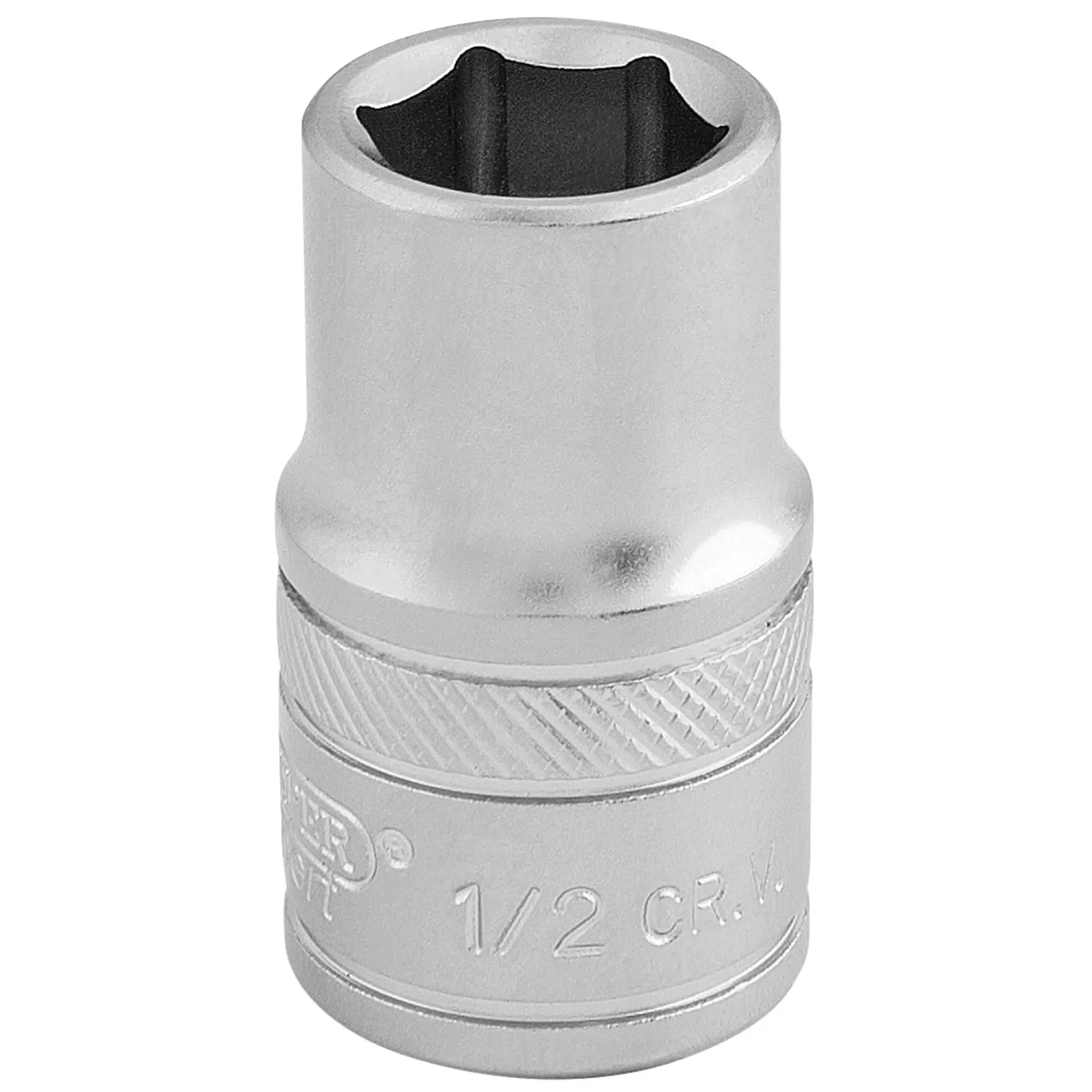 Draper Tools - 16626 - Draper Expert 6 Point Imperial Socket, 1/2" Sq. Dr., 1/2"