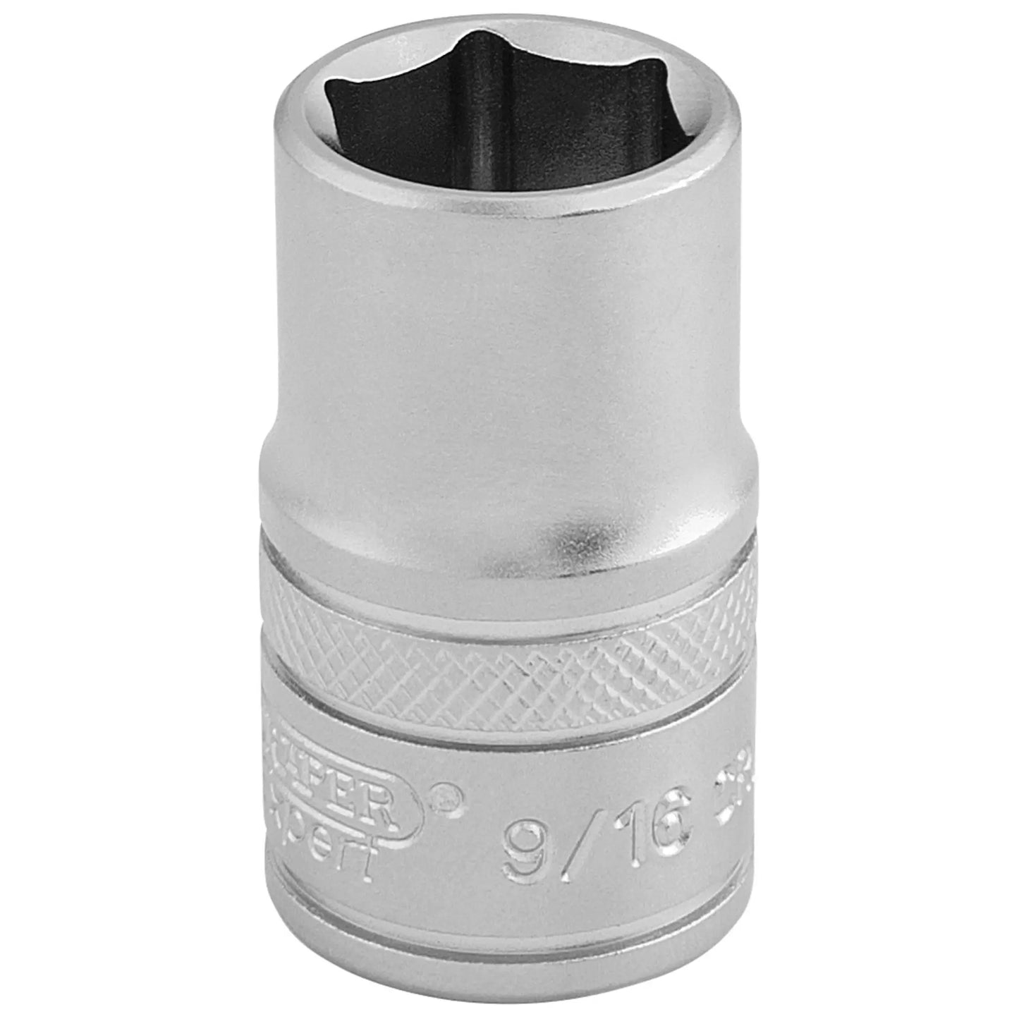 Draper Tools - 16627 - Draper Expert 6 Point Imperial Socket, 1/2" Sq. Dr., 9/16"