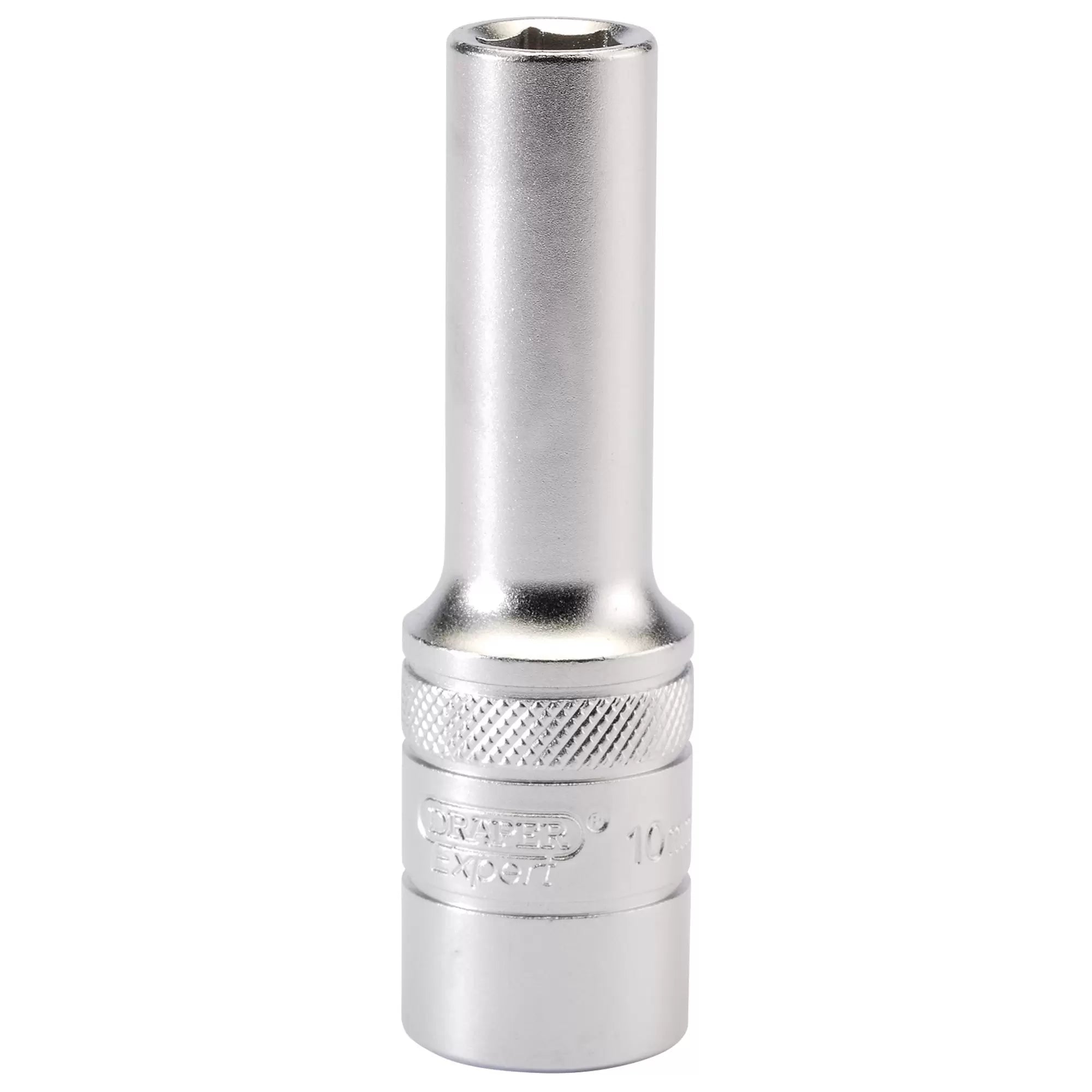 Draper Tools - 16642 - Draper Expert 6 Point Metric Deep Socket, 1/2" Sq. Dr., 10mm