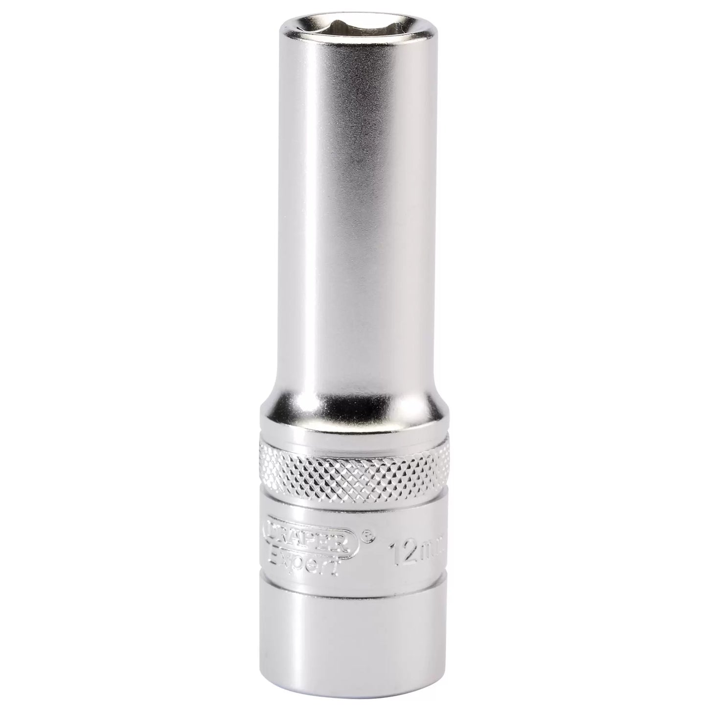 Draper Tools - 16643 - Draper Expert 6 Point Metric Deep Socket, 1/2" Sq. Dr., 12mm