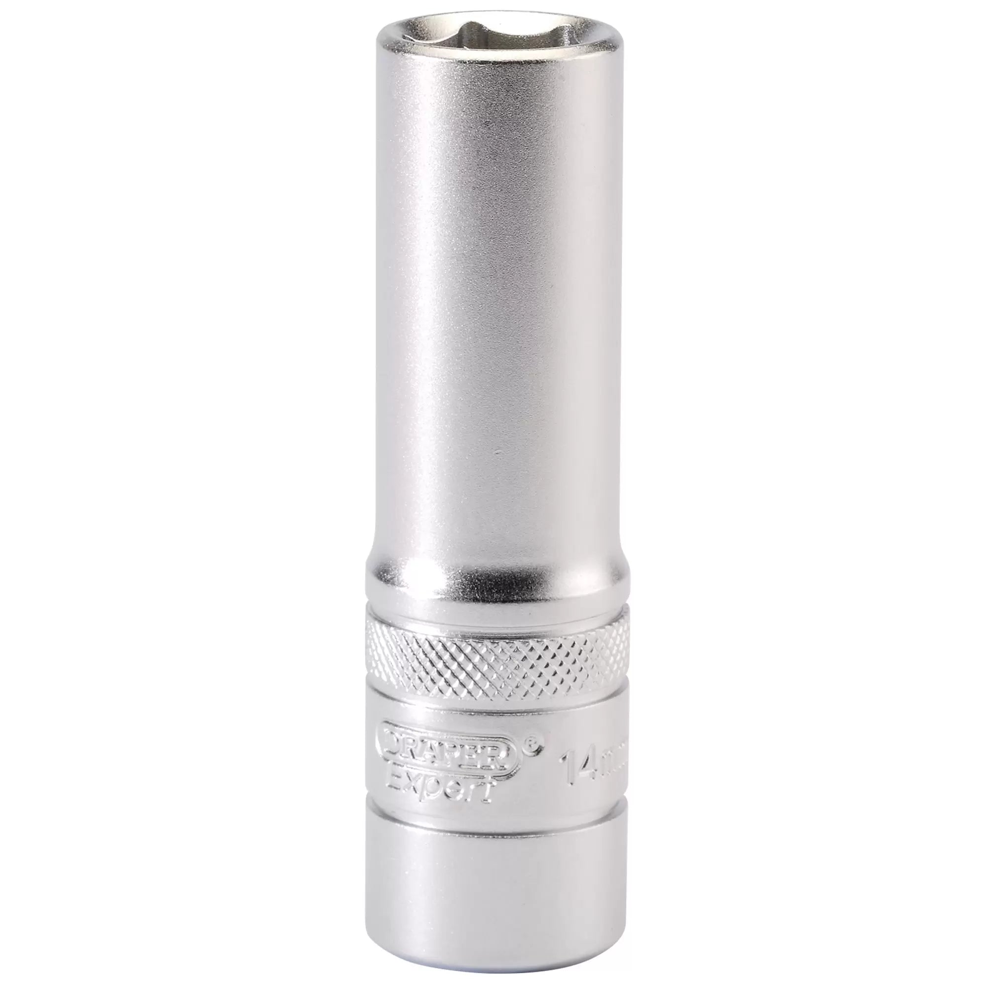 Draper Tools - 16647 - Draper Expert 6 Point Metric Deep Socket, 1/2" Sq. Dr., 14mm