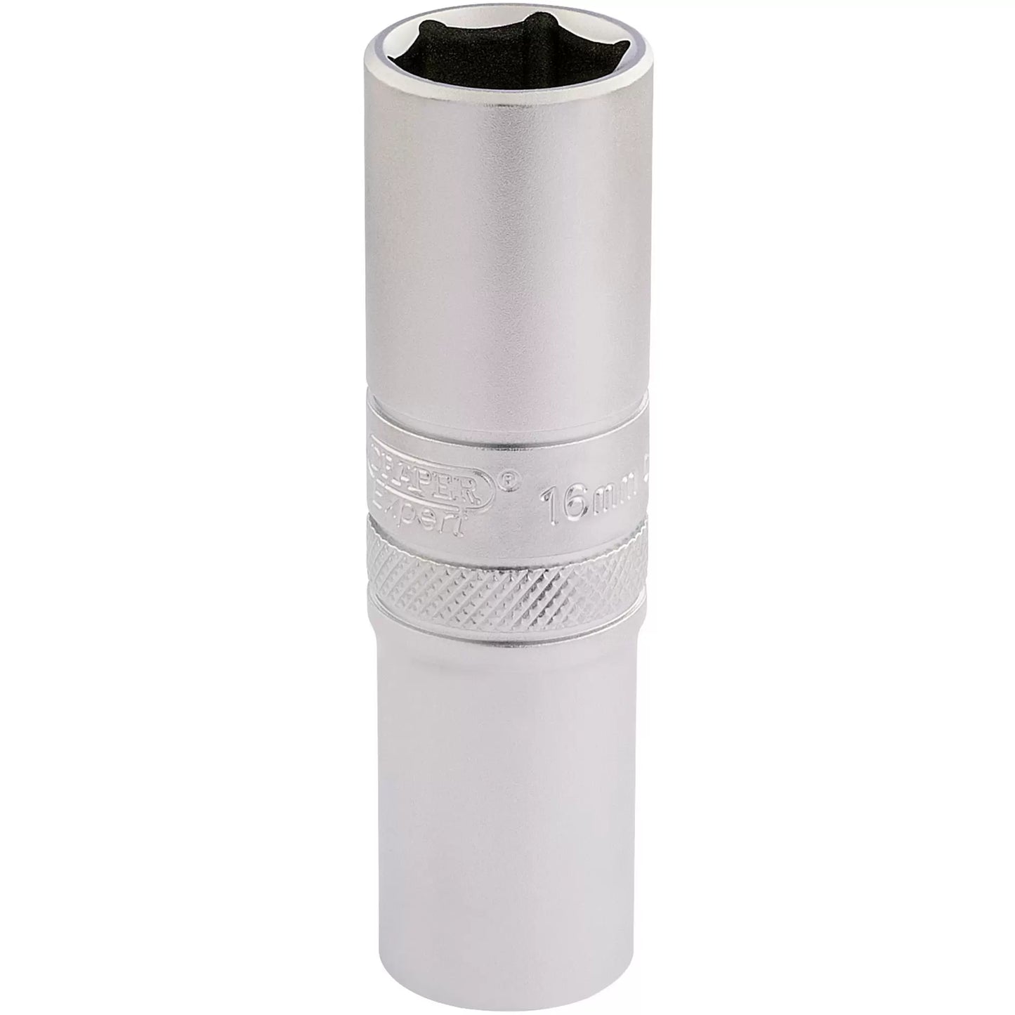 Draper Tools - 16648 - Draper Expert 6 Point Metric Deep Socket, 1/2" Sq. Dr., 16mm