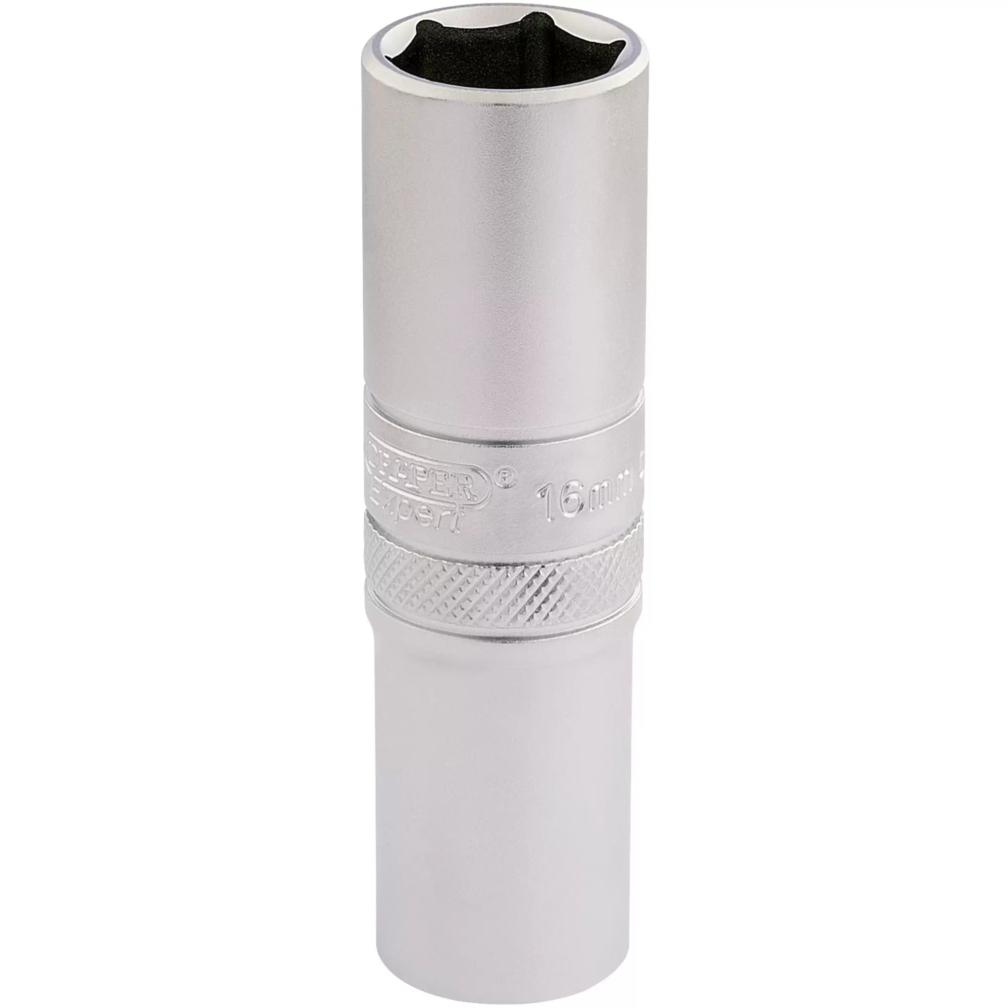 Draper Tools - 16648 - Draper Expert 6 Point Metric Deep Socket, 1/2" Sq. Dr., 16mm