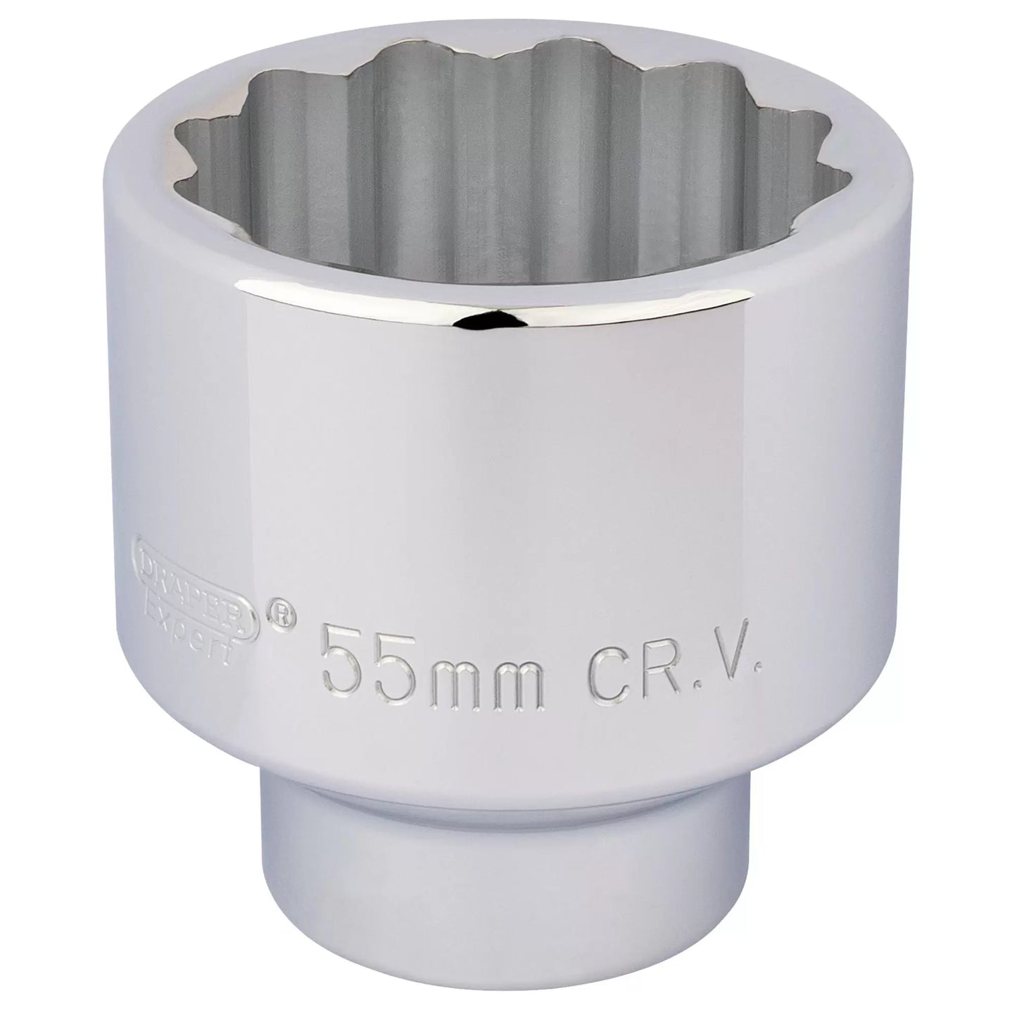 Draper Tools - 16708 - Draper Expert 12 Point Socket, 3/4" Sq. Dr., 55mm