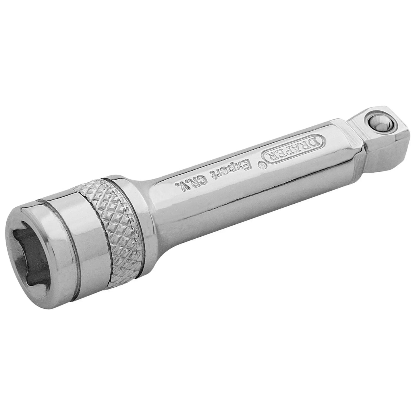Draper Tools - 16716 - Draper Expert Wobble Extension Bar, 1/4" Sq. Dr., 50mm, Polished Chrome